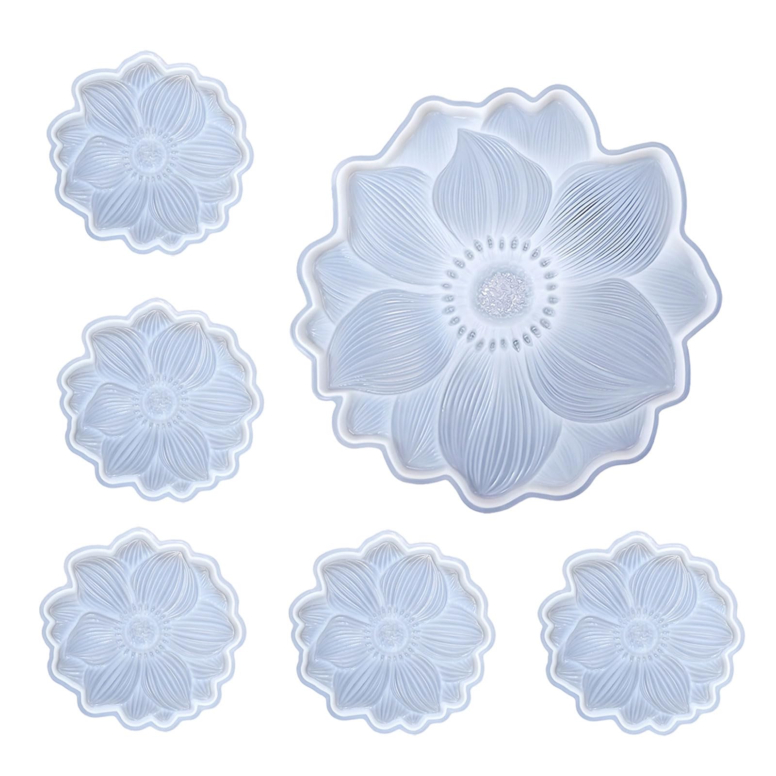 Set stampi in silicone per fiori, ideale per dessert, regalo per panettiere, pentole in silicone resistente calore