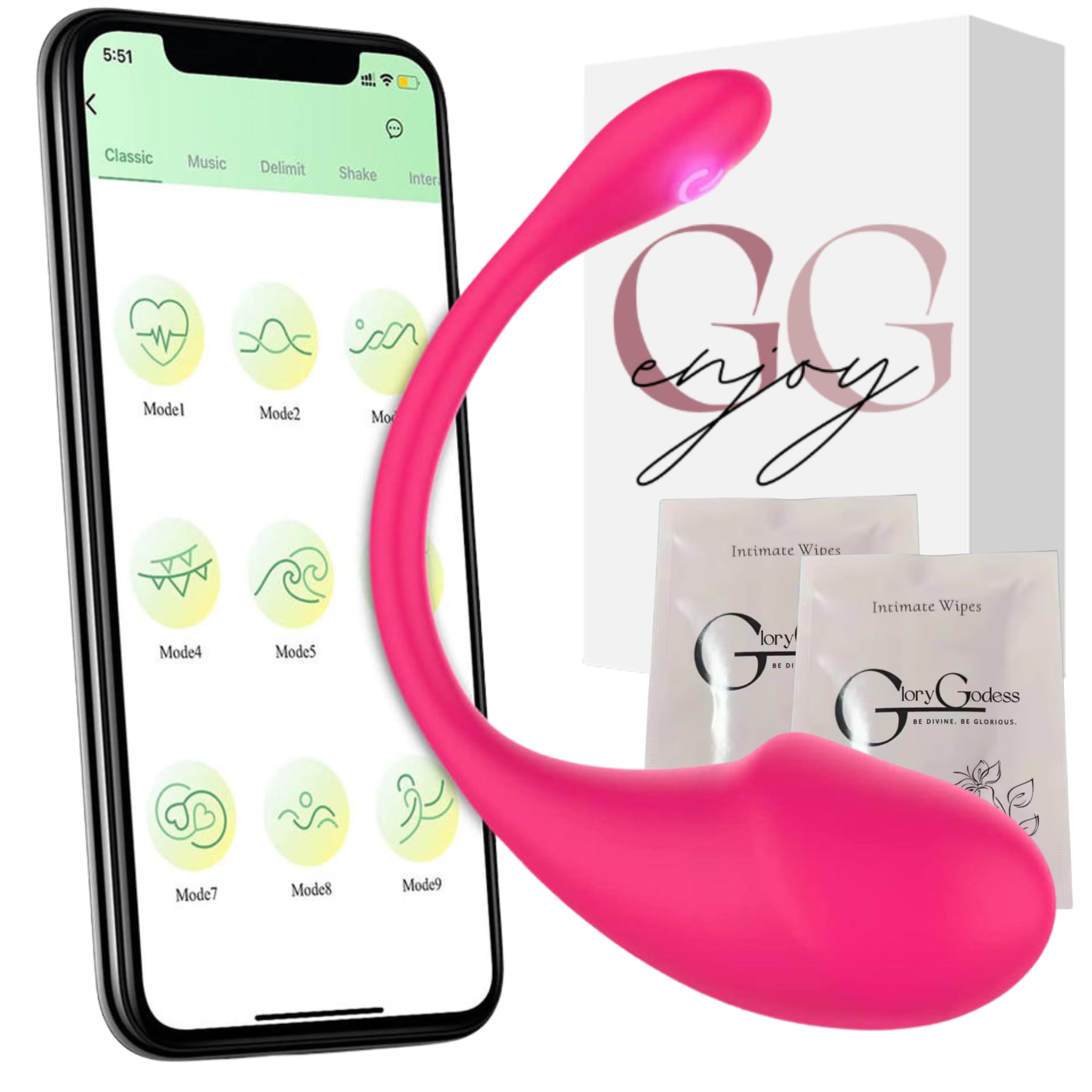 vibromasseur connecté Vibromasseur Rabbit Connecté Mora Neo Svakom main image 1