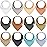 Baby Bandana Drool Bibs for Boys Girls,Super Absorbent Triangle Baby Bibs for Drooling and Teething,100% Cotton Soft for Infant,Newborn 12Pack