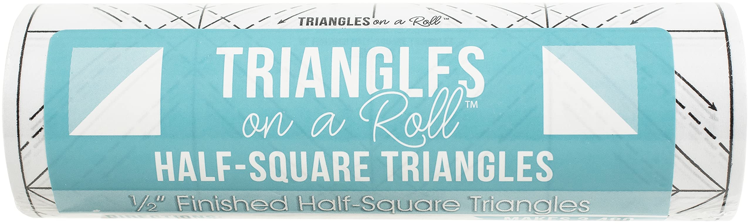 it's sew emmaTriangles On a Roll 1/2 in Half Square Book