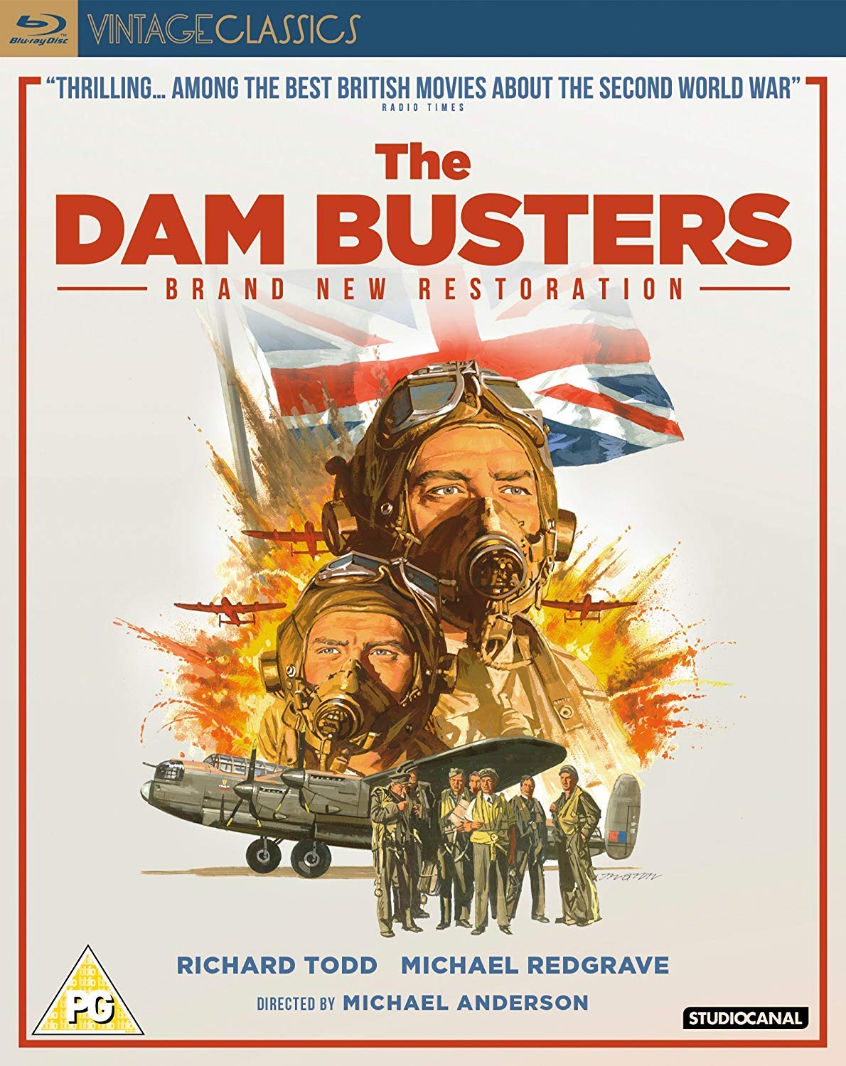 The Dam Busters Bluray Richard Todd Michael Redgrave