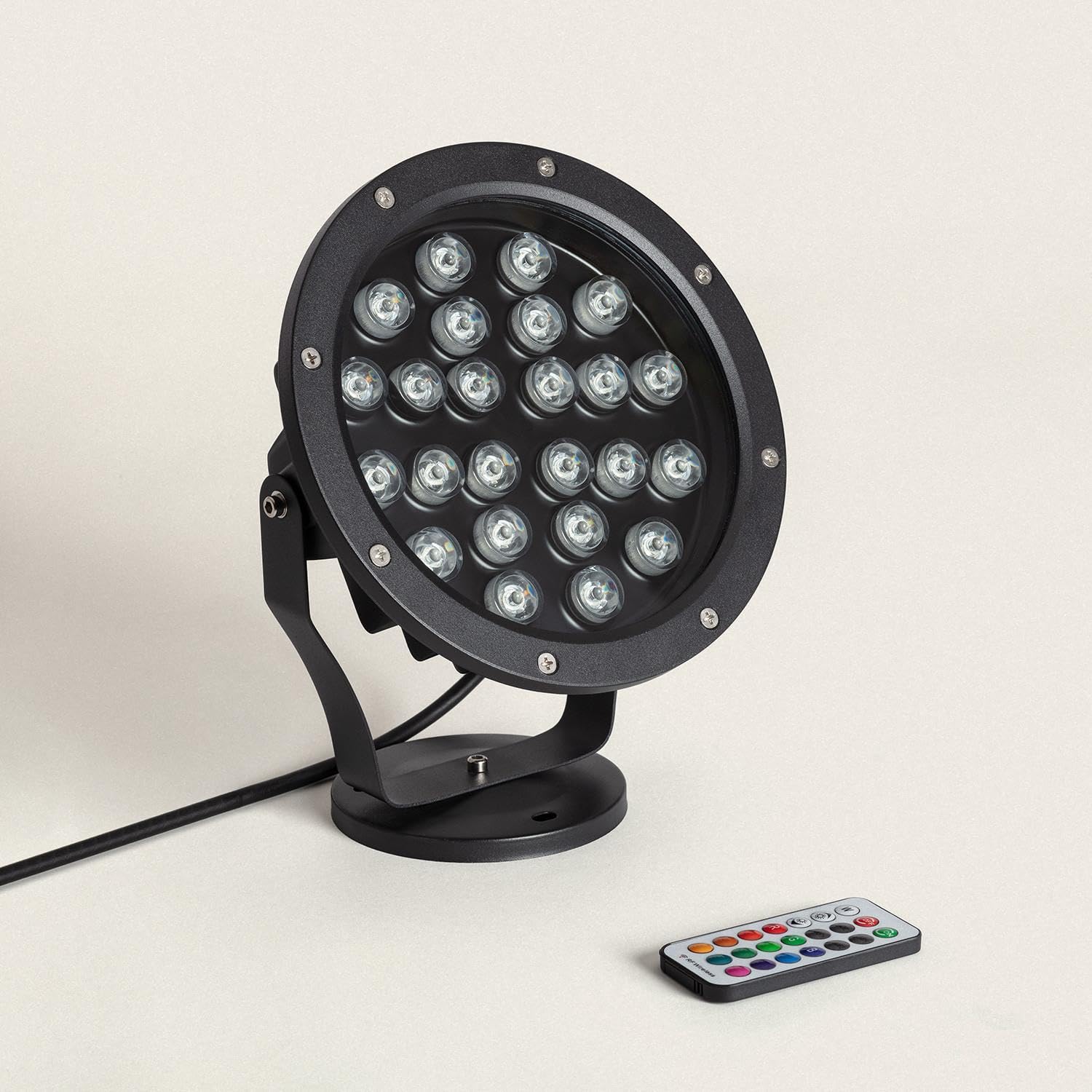 LEDKIA LED-Außenstrahler RGB 24W Colmar RGB