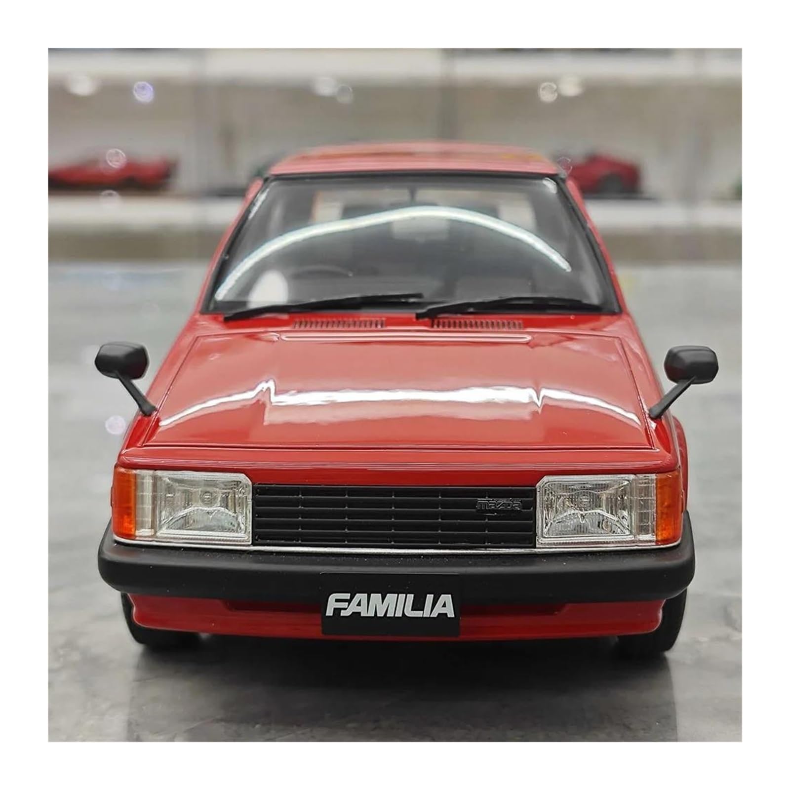 Metallo Scala Replica Resina 1 18 Adatta Per La Decorazione Domestica Del Modello Di Auto Statica Simulata Mazda Samurai Edition Hobby Veicoli Giochi Set