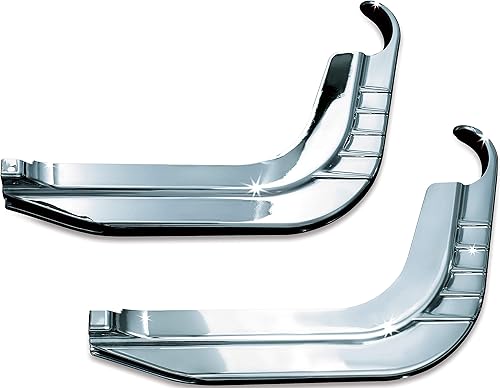 Miniatura 2 de Kuryakyn Accesorio de acento de motocicleta 7223: Acentos de parachoques trasero para motocicletas Harley-Davidson Trike 2009-19, cromado, 1 par
