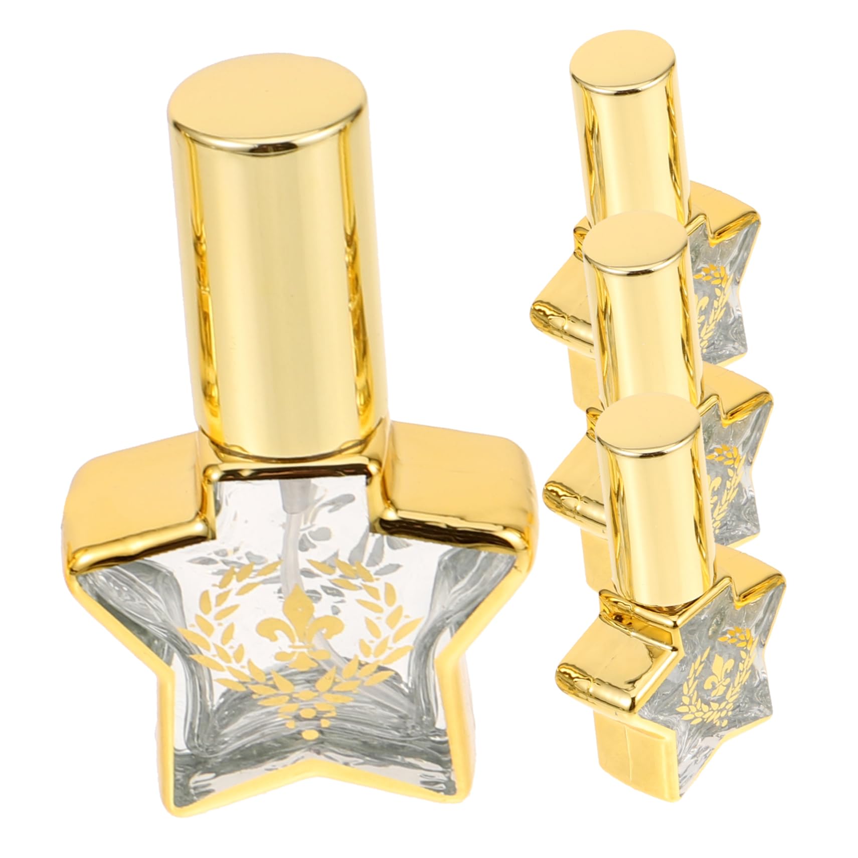 Housoutil 12 Piezas pequeña botella de perfume vacía botella de spray atomizadores de niebla fina portátil rociador de perfume frascos de de vidrio antiguo pulverizador