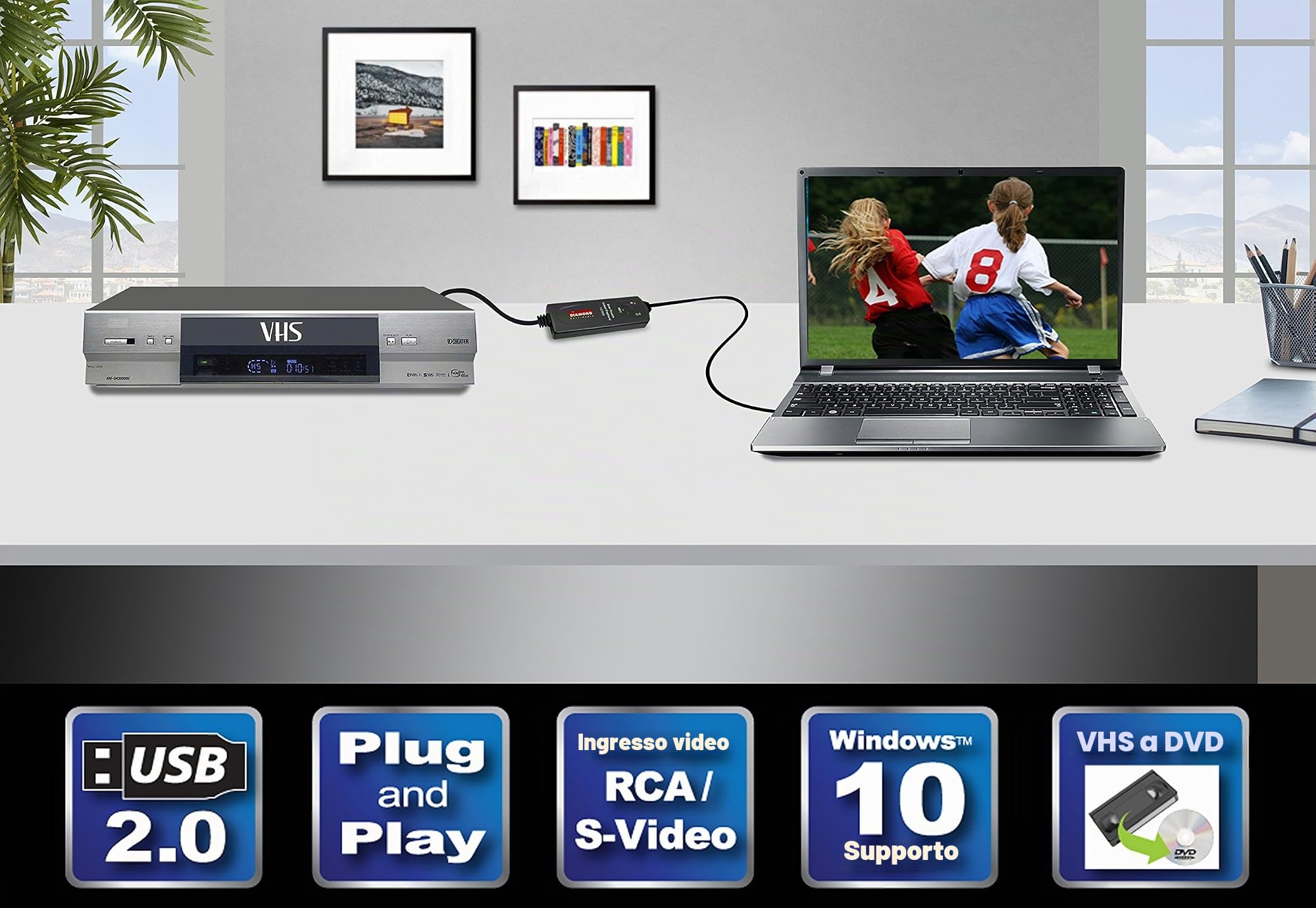 Diamond VC500 - Dispositivo cattura video One Touch