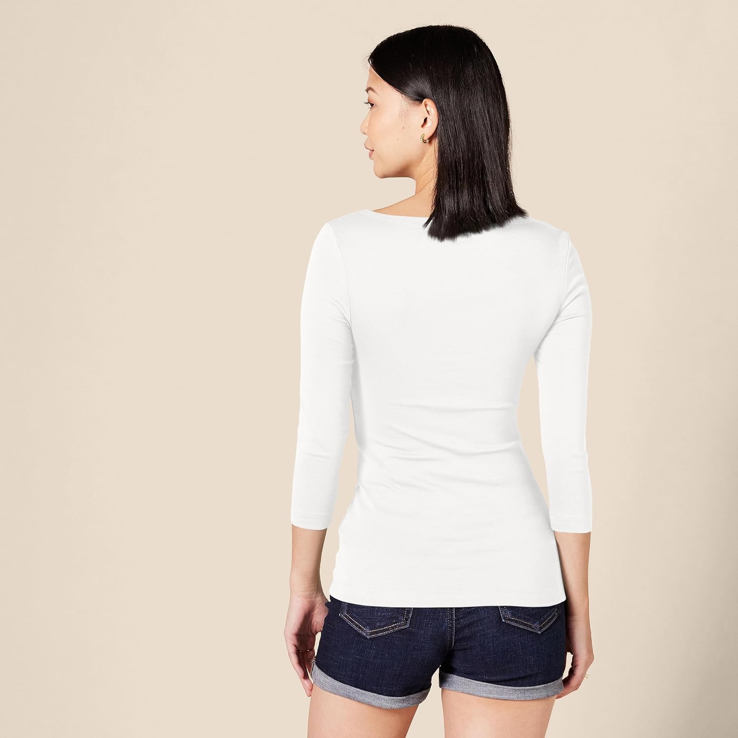 Amazon Essentials Women's Slim-Fit 3/4 Sleeve - Image 4