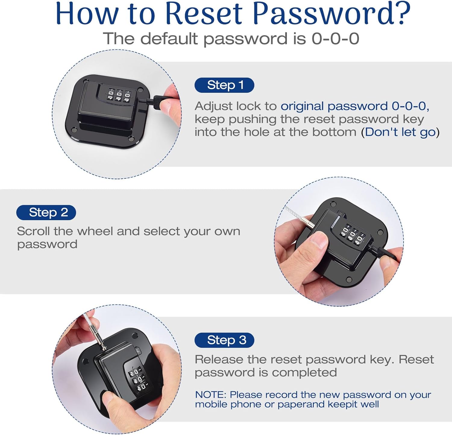 Fridge Lock for Kids Adults, Refrigerator Locks with Combination, for Closet, Cabinets, Drawers, Easy Install No Keys Needed (4Pack)
