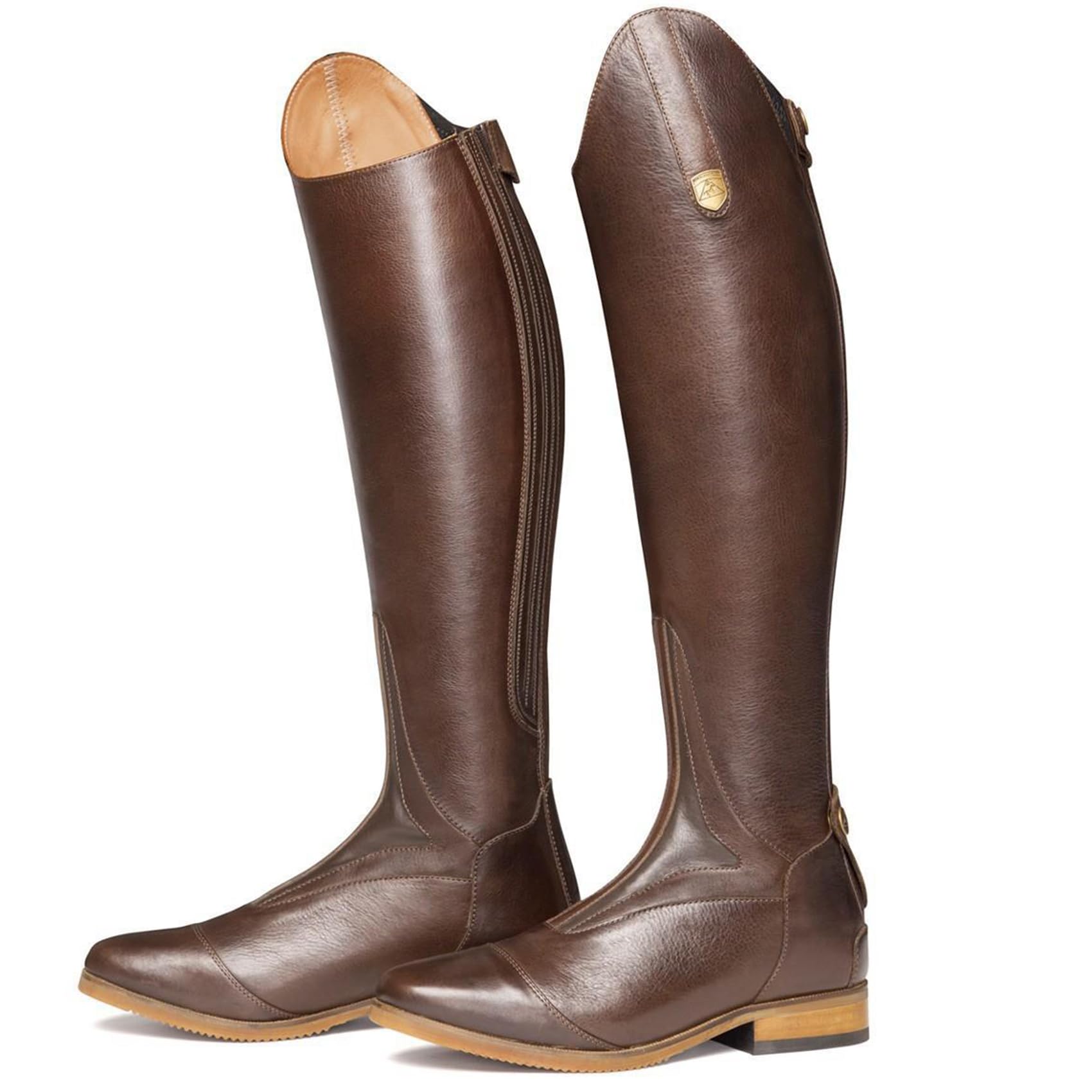 Botas Ecuestres de Cuero PU para Montar, Estilo Retro, Hombre y Mujer