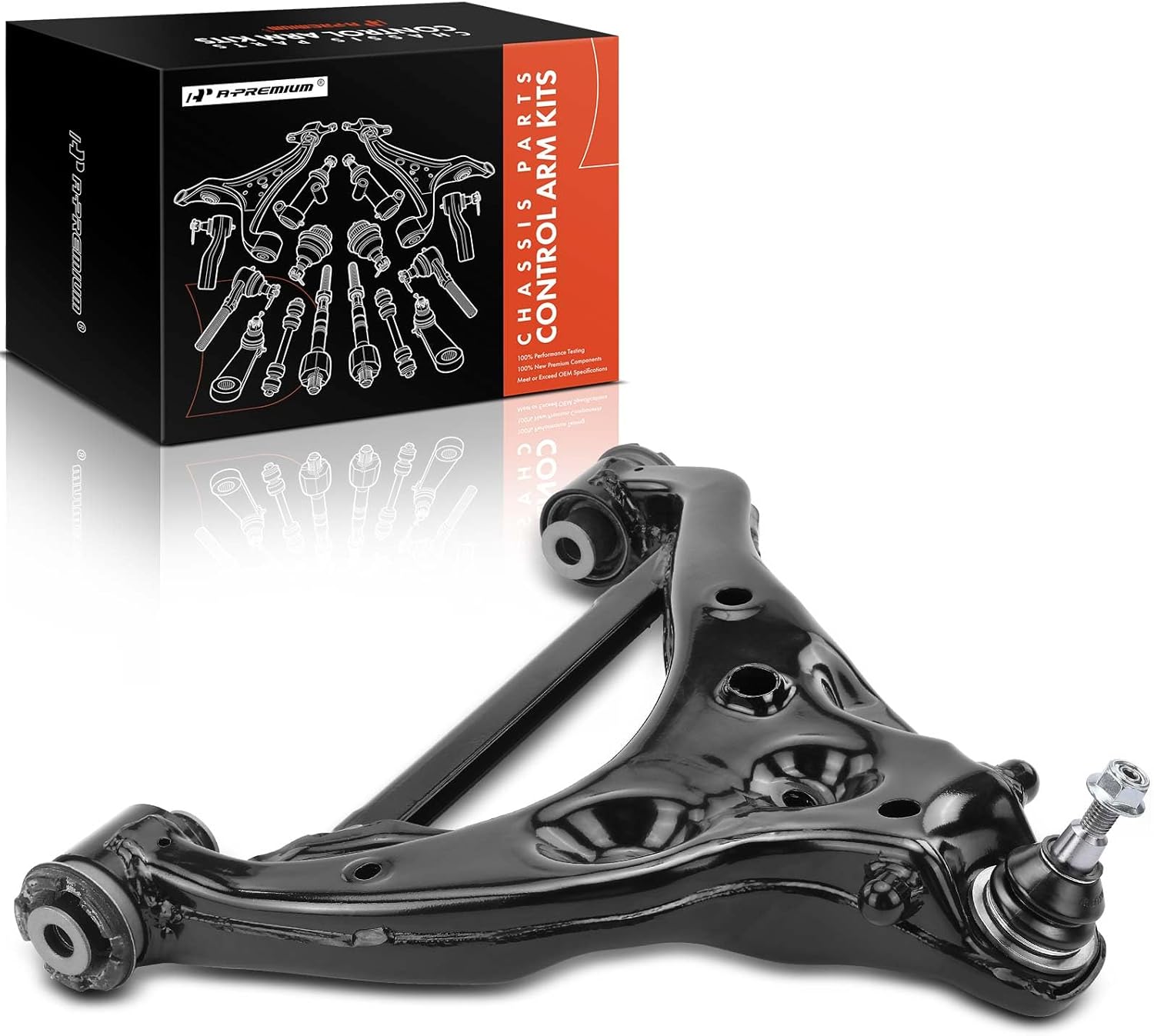 A-Premium Front Left Lower Control Arm, with Ball Joint & Bushing, Compatible with Ford F-150 2015-2020, Expedition 2018-2022, Lincoln Navigator 2018-2022