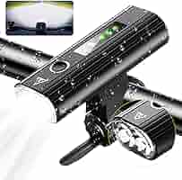 1200ルーメンUSB充電式 防水 アルミ合金製 自転車ライト 6400mAh 楽天市場】自転車 ライト 6400mAh 1200ルーメンTYPE C充電式
