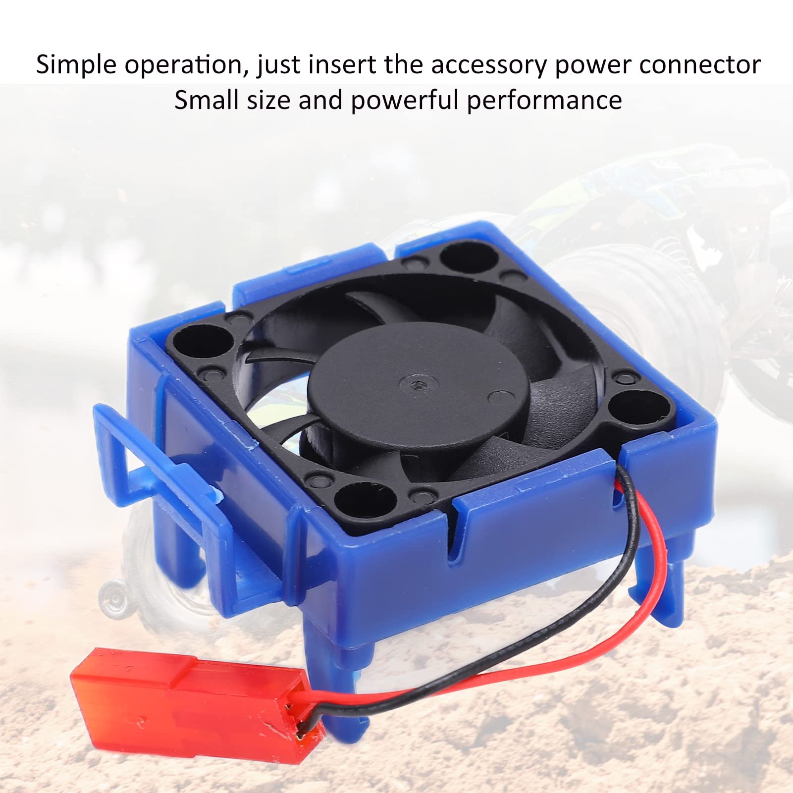 QANYEGN Fan Cooler, High Speed Fan Cooler, RC Mini Motor Cooling Fan for VXl-3S 5-7.4V