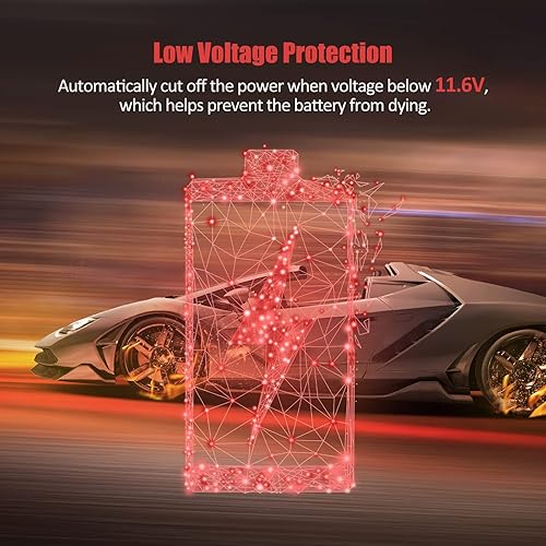 Miniatura 7 de Miofive Kit de cable duro para cámara de salpicadero, kit de cable duro micro USB de 11.5 pies para cámara de salpicadero con kit de fusibles,