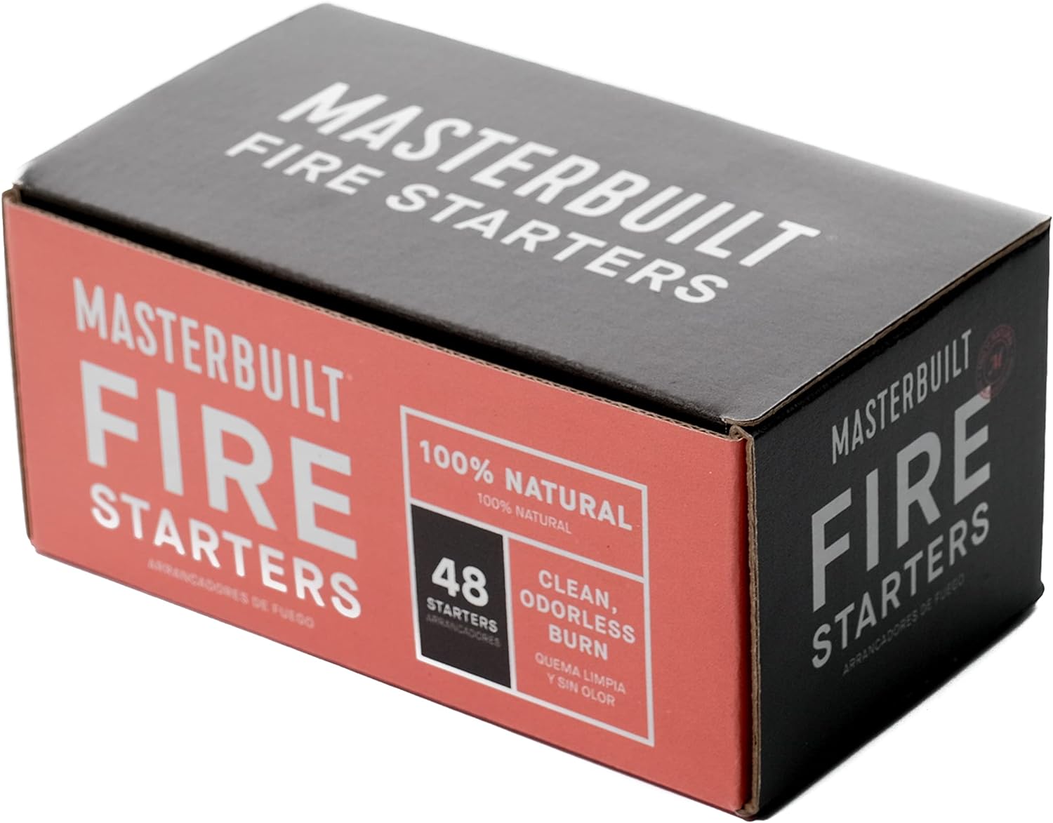 Masterbuilt 16 lb Lump Charcoal + 48 Fire Starters Bundle