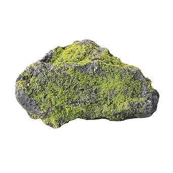 Artificial Rock Natural Texture, Lightweight Realistic Sandstone Landscape, PU Foam Artificial Landscape Boulder, Non-Hollow Outdoor Faux Rock for Lawns and Gardens33x23x24cm/13x9x9.5in