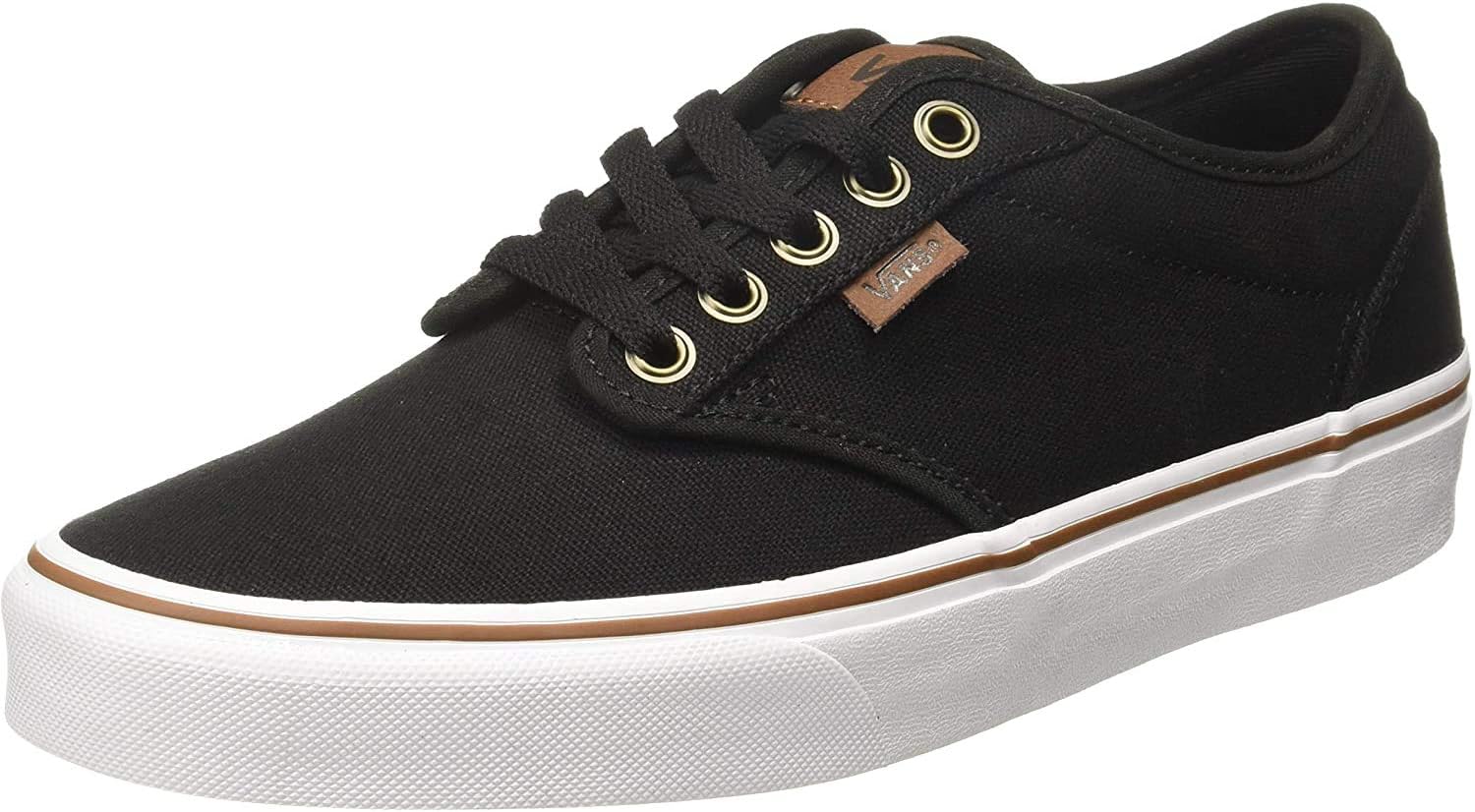 Vans Men's Classic Slipon Sneaker 6.5 6.5 Black Oz C Yellow Black White Ve8