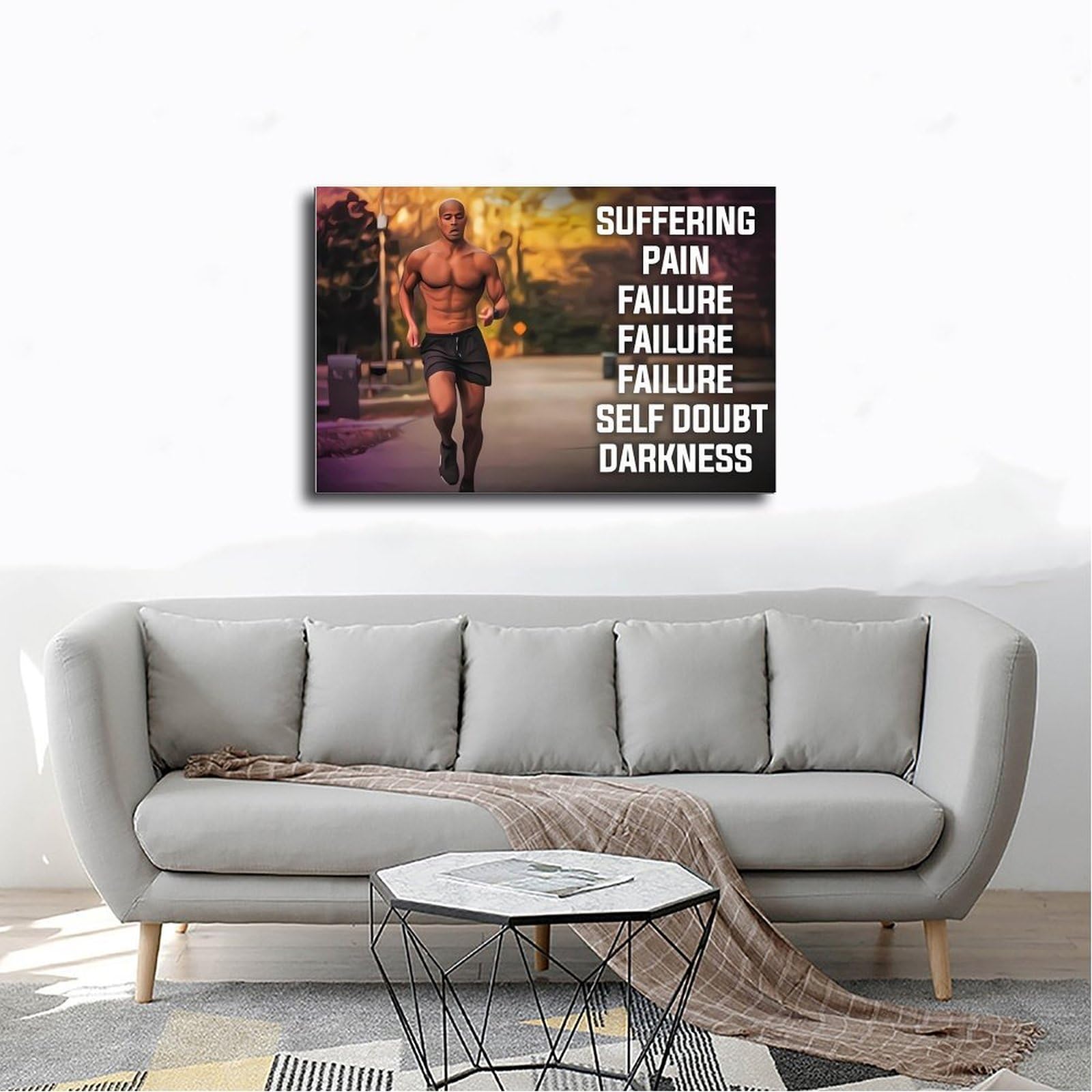 State Media Vision Set Di 2 Poster Motivazionali A4 - Good Vibes E You Got This, Stampa Su Cartoncino 315 G/m², Decorazione Da Parete