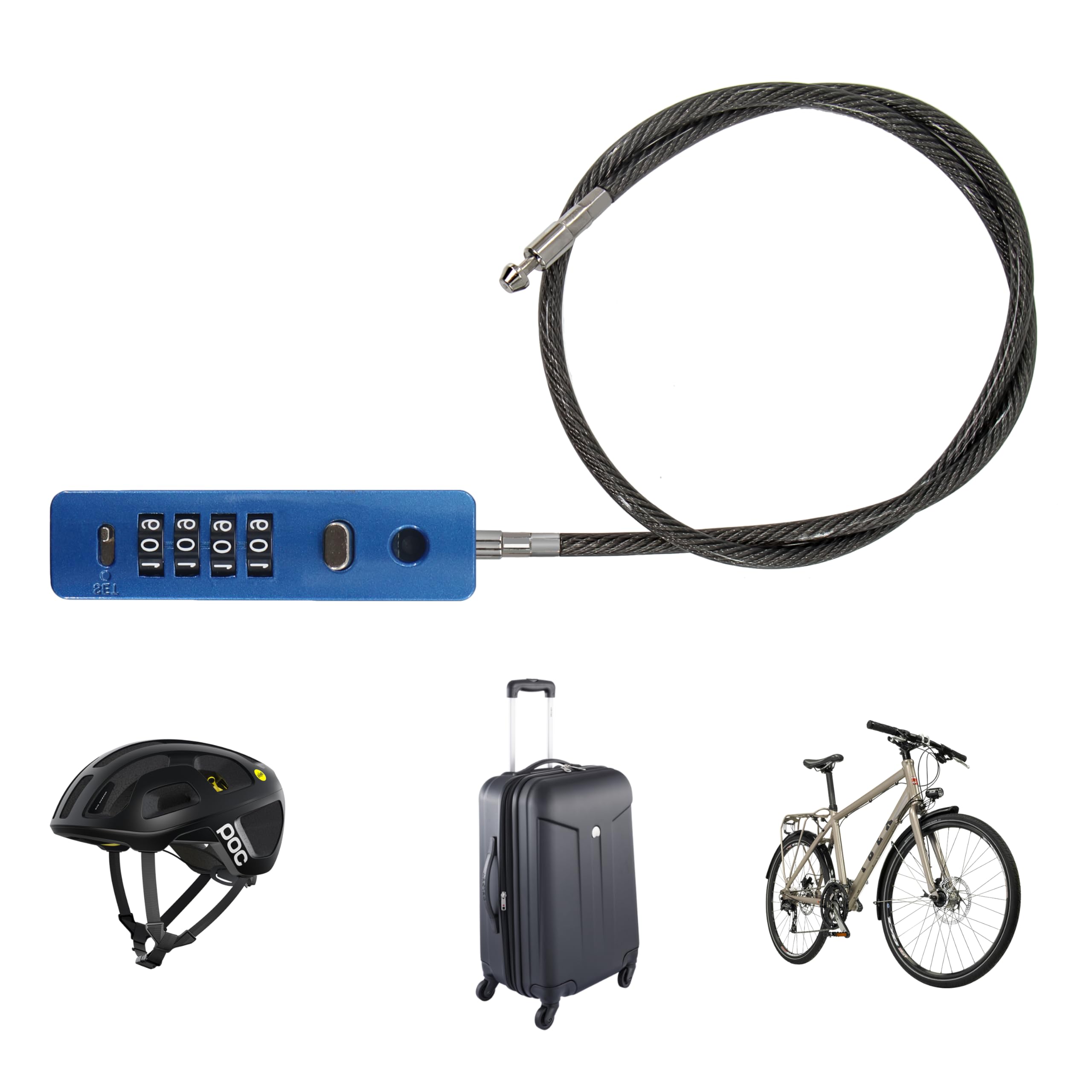 LLavero De Aleación Con Código De Bloqueo, Cerradu... – Grandado