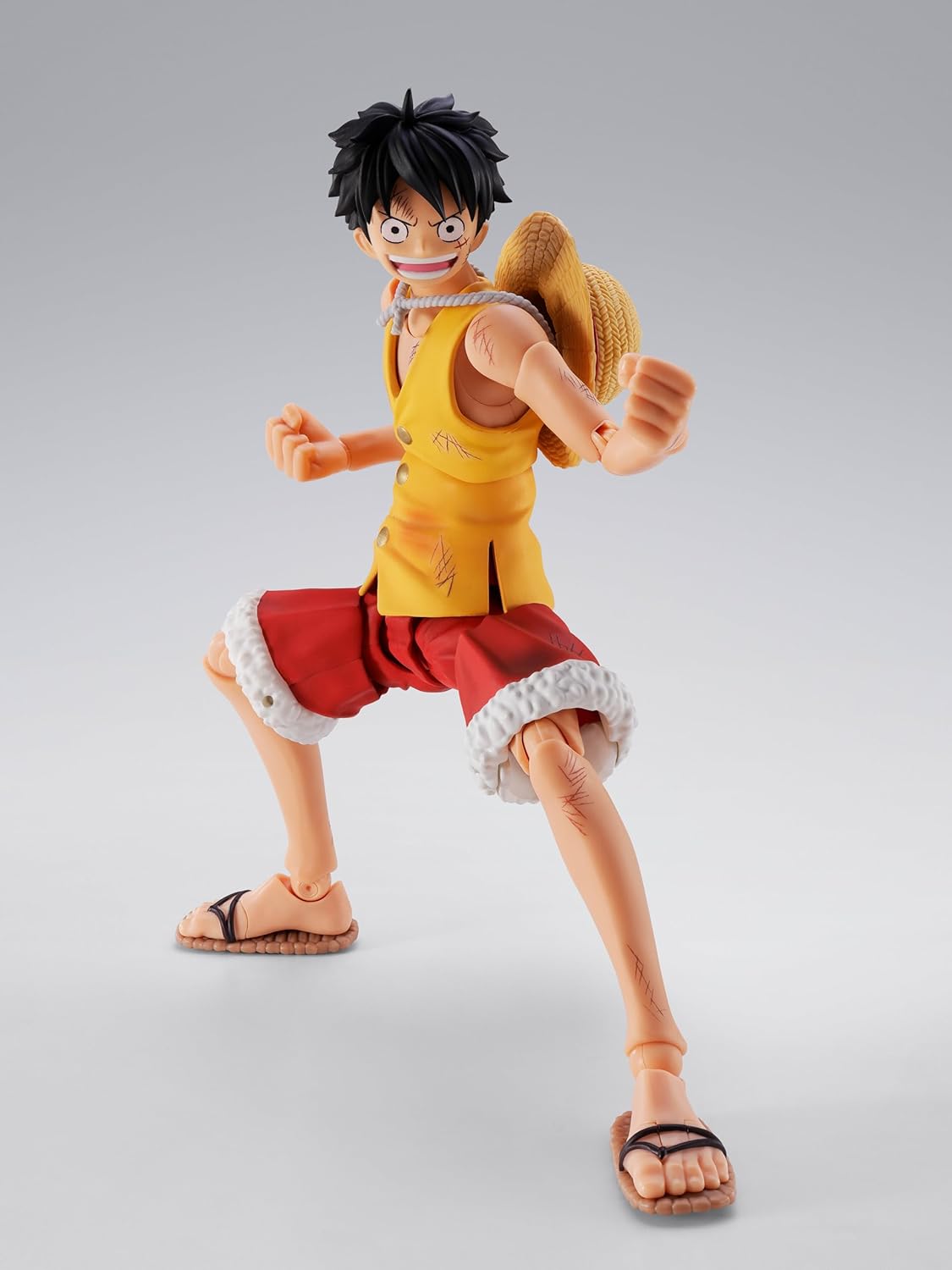 TAMASHII NATIONS - One Piece - Monkey D. Luffy -Summit War of Marineford- S.H.Figuarts Action Figure
