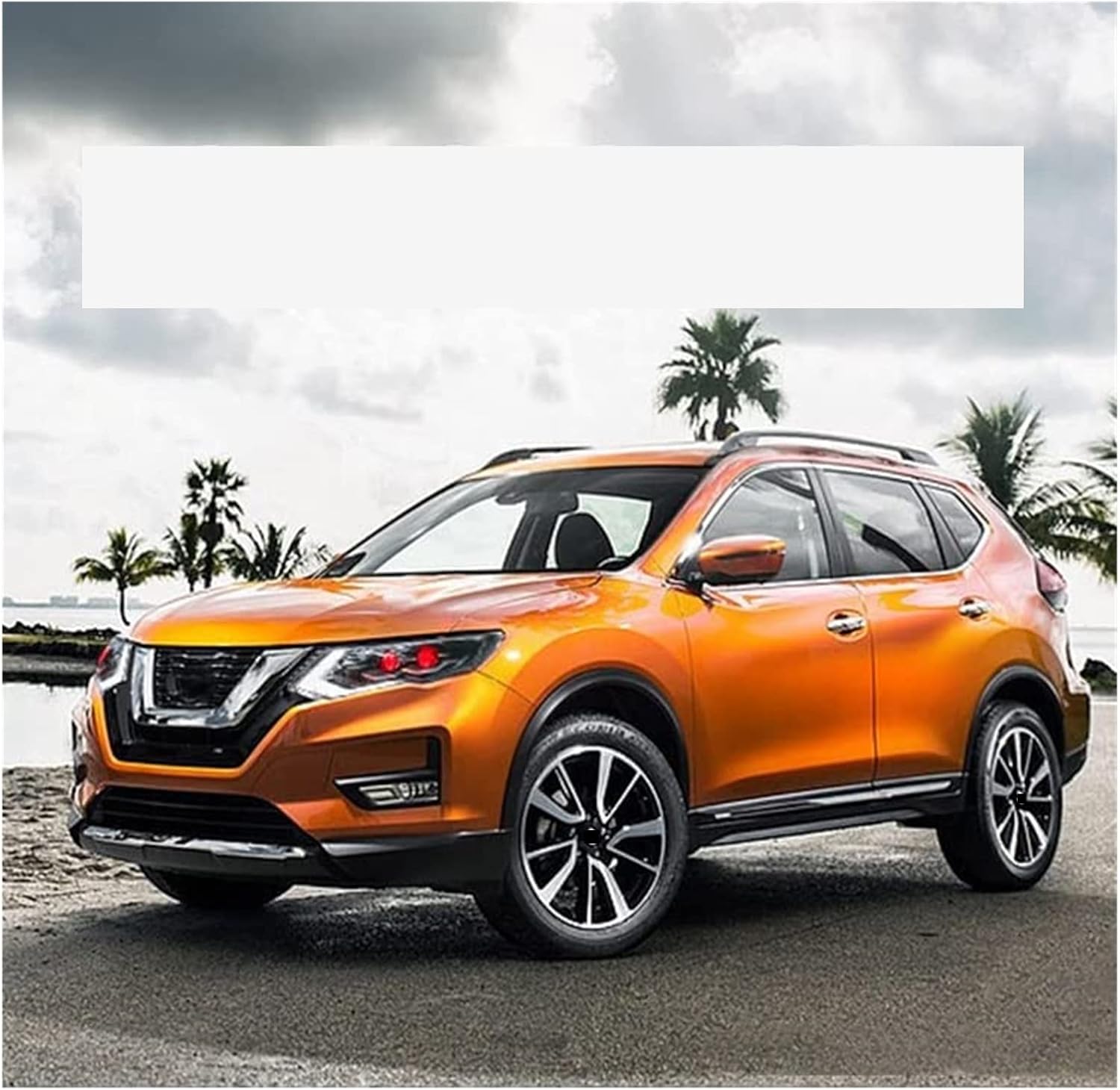 Headlight Compatible With Nissan Rogue Accessories 2017-2021 X-Trail Head Lamp Assembly Only Suitable Compatible With Factory Halogen Headlights