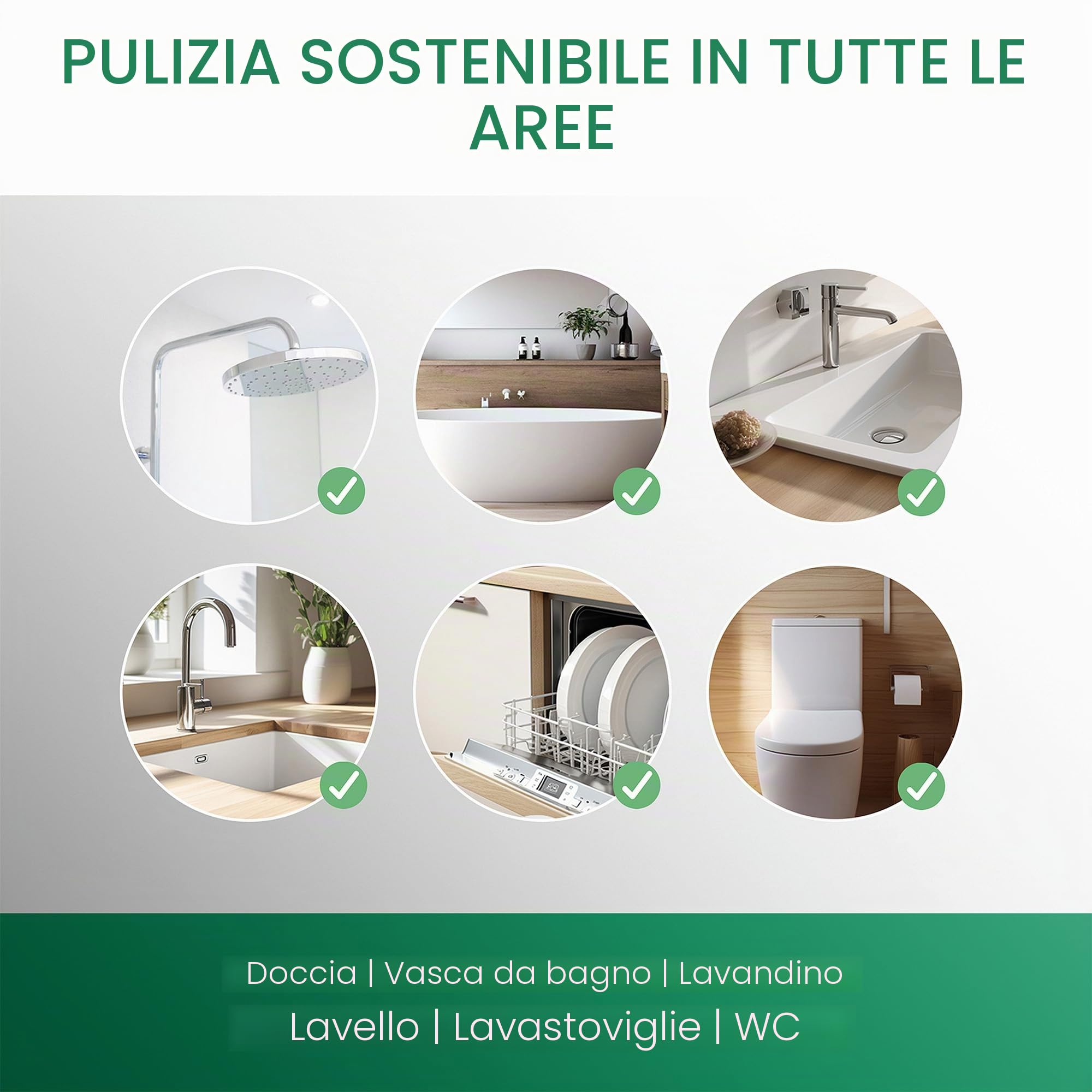 BiOHY Detergente per tubi (2 bottiglie da 1l) | Liquido, altamente concentrato per lo scarico | Inodore | Per tutti gli intasamenti (Rohrreiniger)