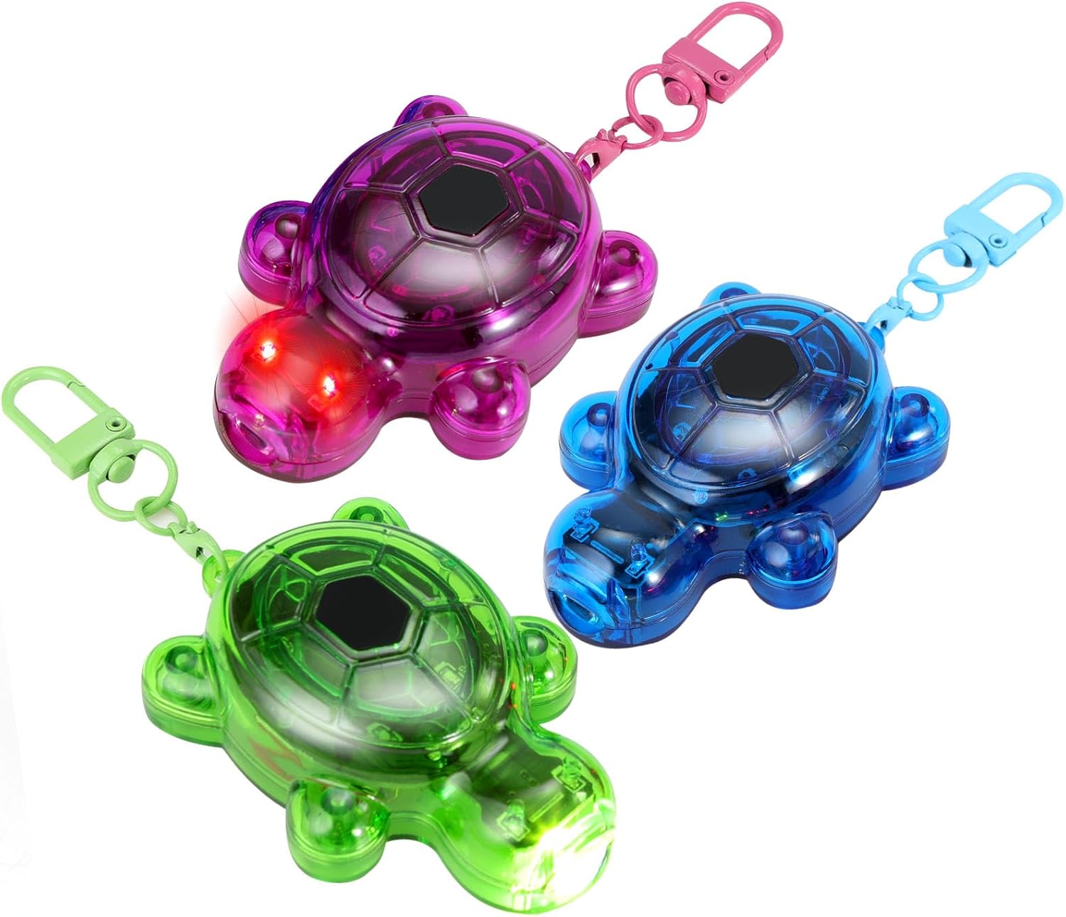 Emergency NOAA Radio + 3PCS Turtle Keychain Flashlights Bundle - Solar/Hand Crank Radio with 20000mAh Battery & 7 Modes LED Turtle Flashlight for Emergencies