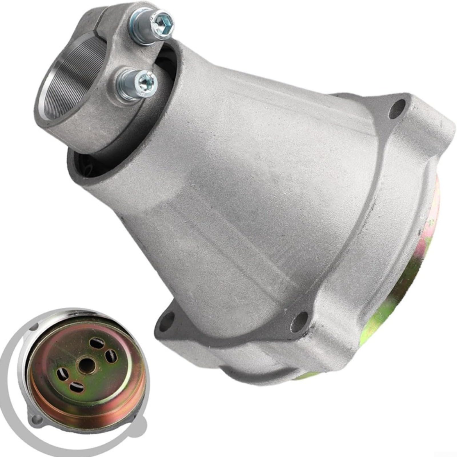 Bloque de salida de repuesto para desbrozadoras de 26 mm y 28 mm, conector de metal robusto con opciones de 7 a 9 dientes para cortar y cortar el jardín (26.9)