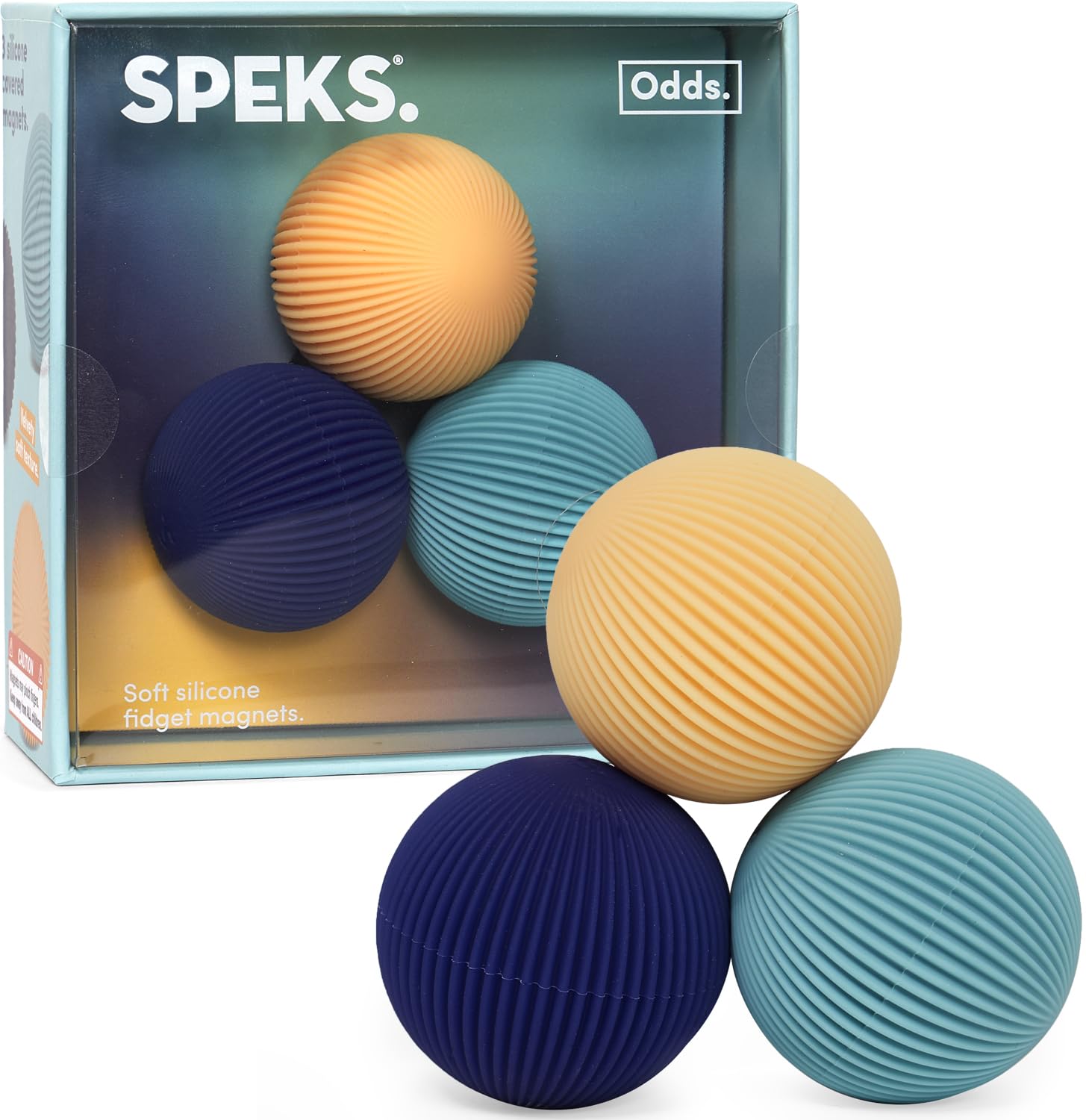 Amazon.com: Speks Odds Soft Silicone Fidget Magnets | Silent