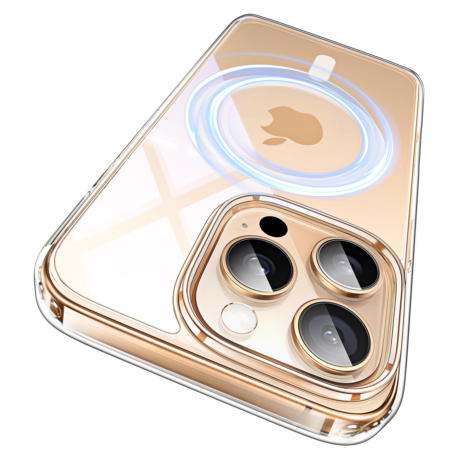 X-level Cover per iPhone 16 Pro Max, Compatibile con MagSafe, Custodia Slim AntiGraffio da 0,3 mm e Rigida Ultrasottile Anti-Impronta Digitale Compatibile con iPhone 16 Pro Max Case, Tras-nero