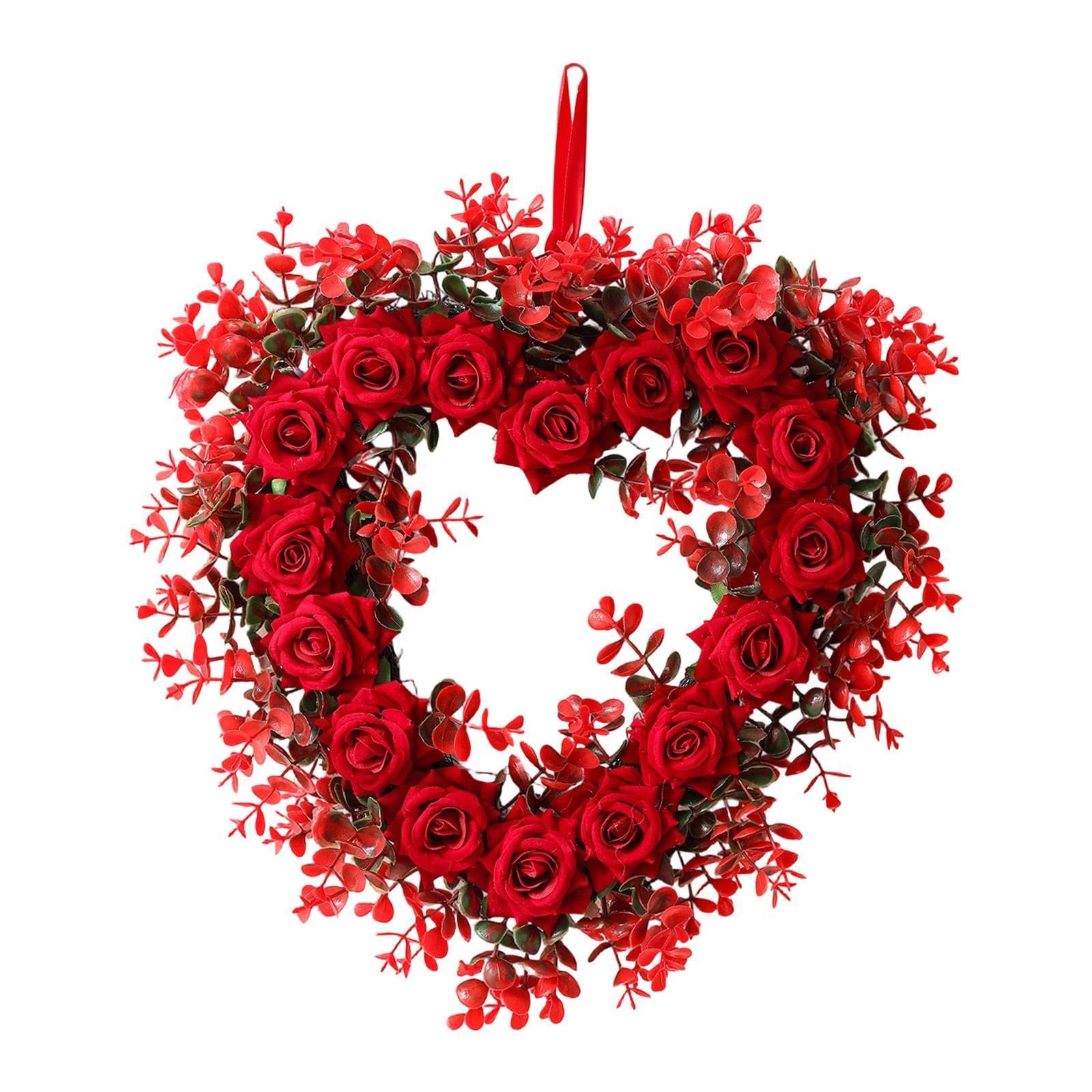 Couronne de porte pour la Saint-Valentin : sublimez une entrée triste avec ce cœur mural