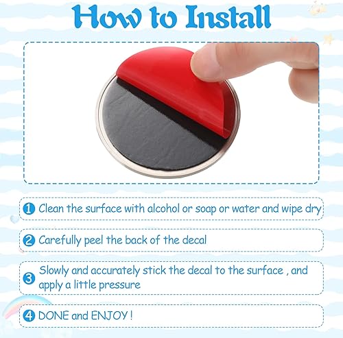 Miniatura 3 de Emblema de automóvil con clasificación de pato de 4 x 4 pulgadas, insignias de metal 3D, emblemas redondos compatibles con vehículos, camiones, SUV,