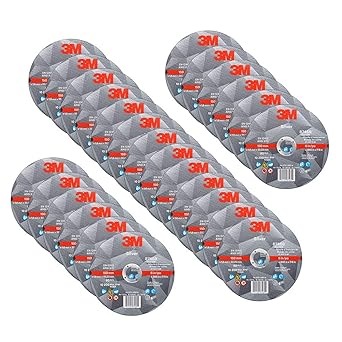 Cubitron II 3M Silver Cut-Off Wheel, 87469, T1, 6 in x .045 in x 7/8 in, Pack of 25