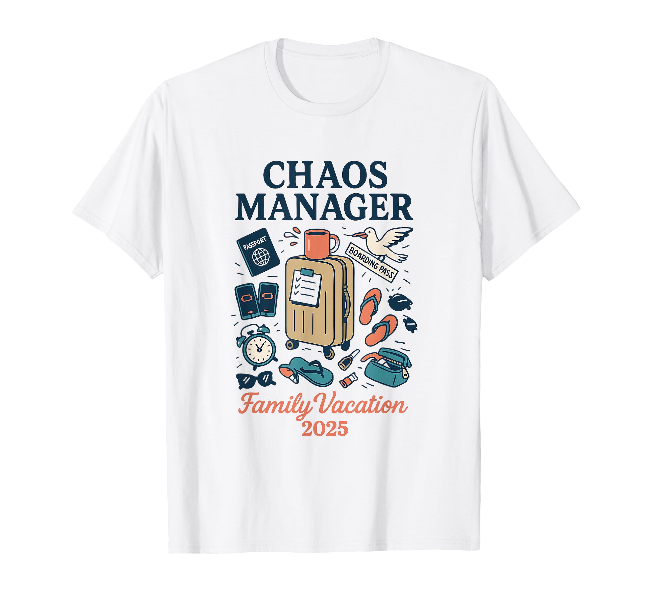 Chaos Manager Shirt – Matching Family Vacation 2025 T-Shirt