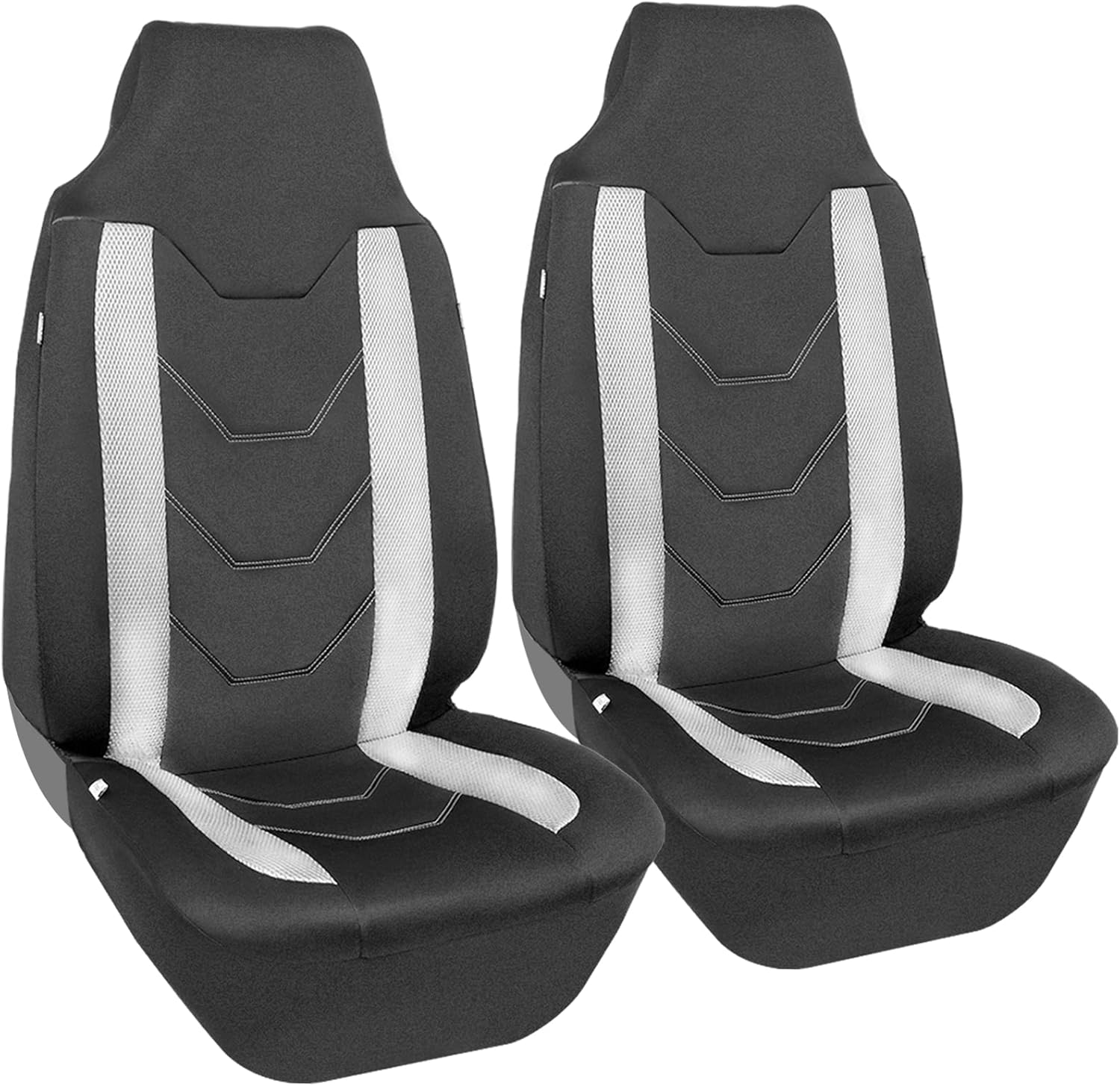 Magiona Front Seat Covers Neoprene High Back Bucket Seat Covers for Car SUV Van