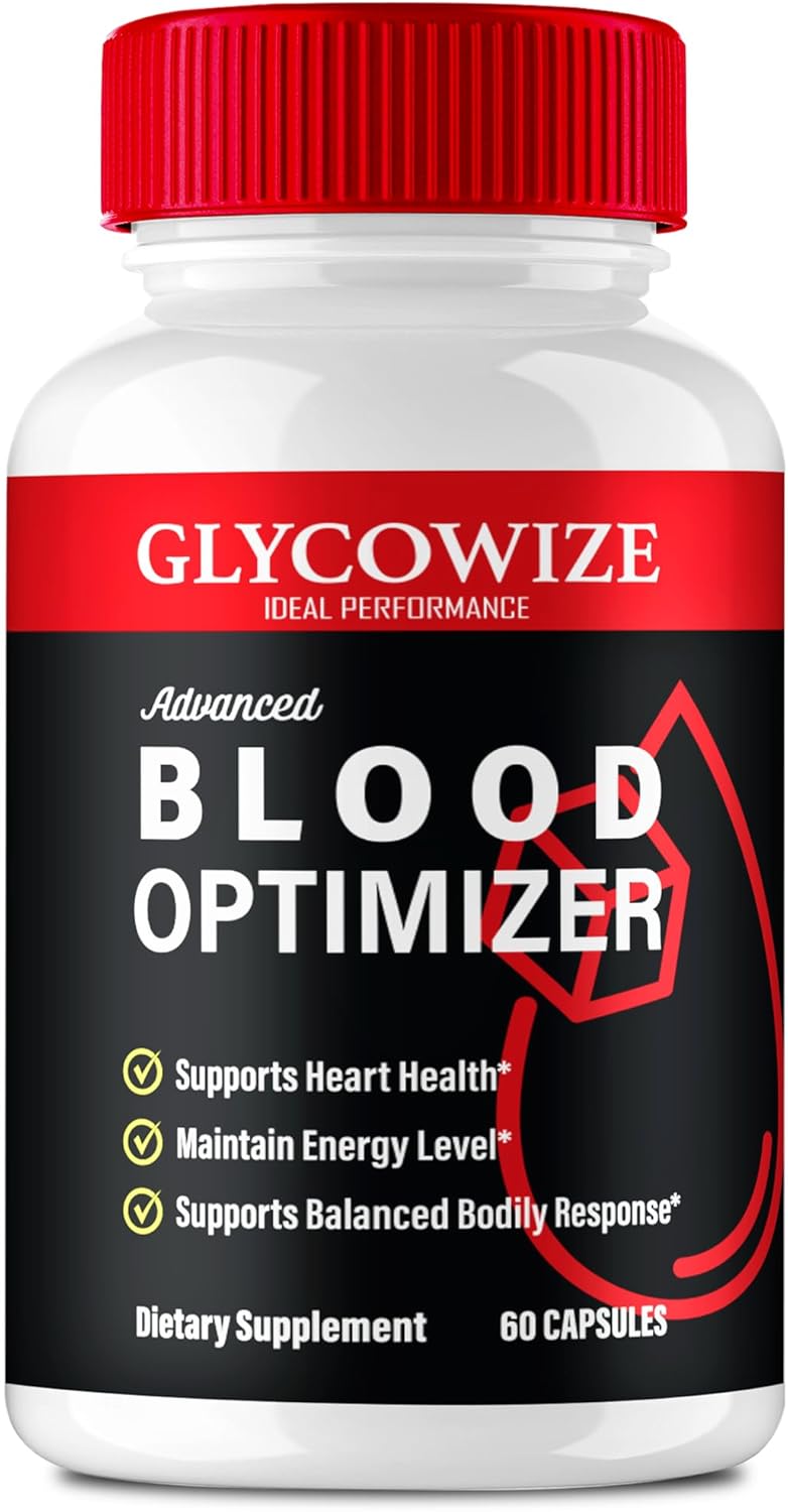 Glycowize Blood Optimizer Capsules, Official Glycowise Supplement Pills, Premium Formula for Healthy Circulation & Stable Levels, All Natural Glyco Support, Glyco Wize Pastillas Reviews (60 Capsules)