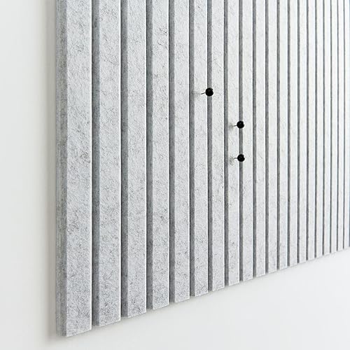 Miniatura 3 de Tablero de anuncios grande de 48 x 36 pulgadas, organizador de pared de oficina, reemplaza tus viejos tableros de corcho para paredes para