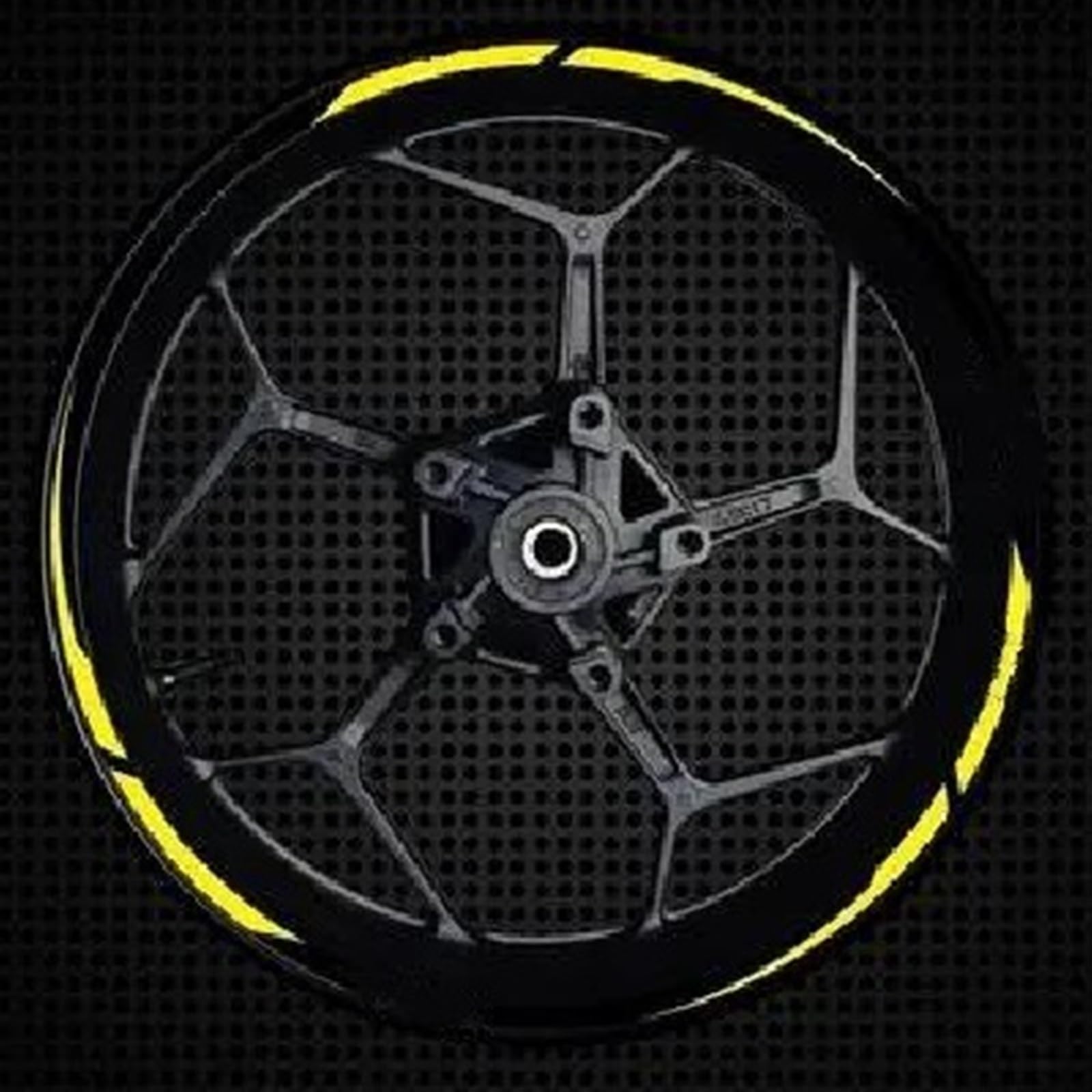 Wheel Decal Motorcycle Rim Reflective Sticker for 150NK 250SR 300NK 300SR 400NK 400GT 650NK 650GT 650MT(Style 1)