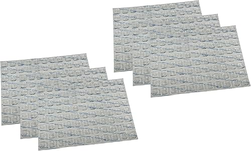 FlexiFreeze Hojas de hielo, 88 cubos recongelables, flexibles, sin químicos, paquete de 6