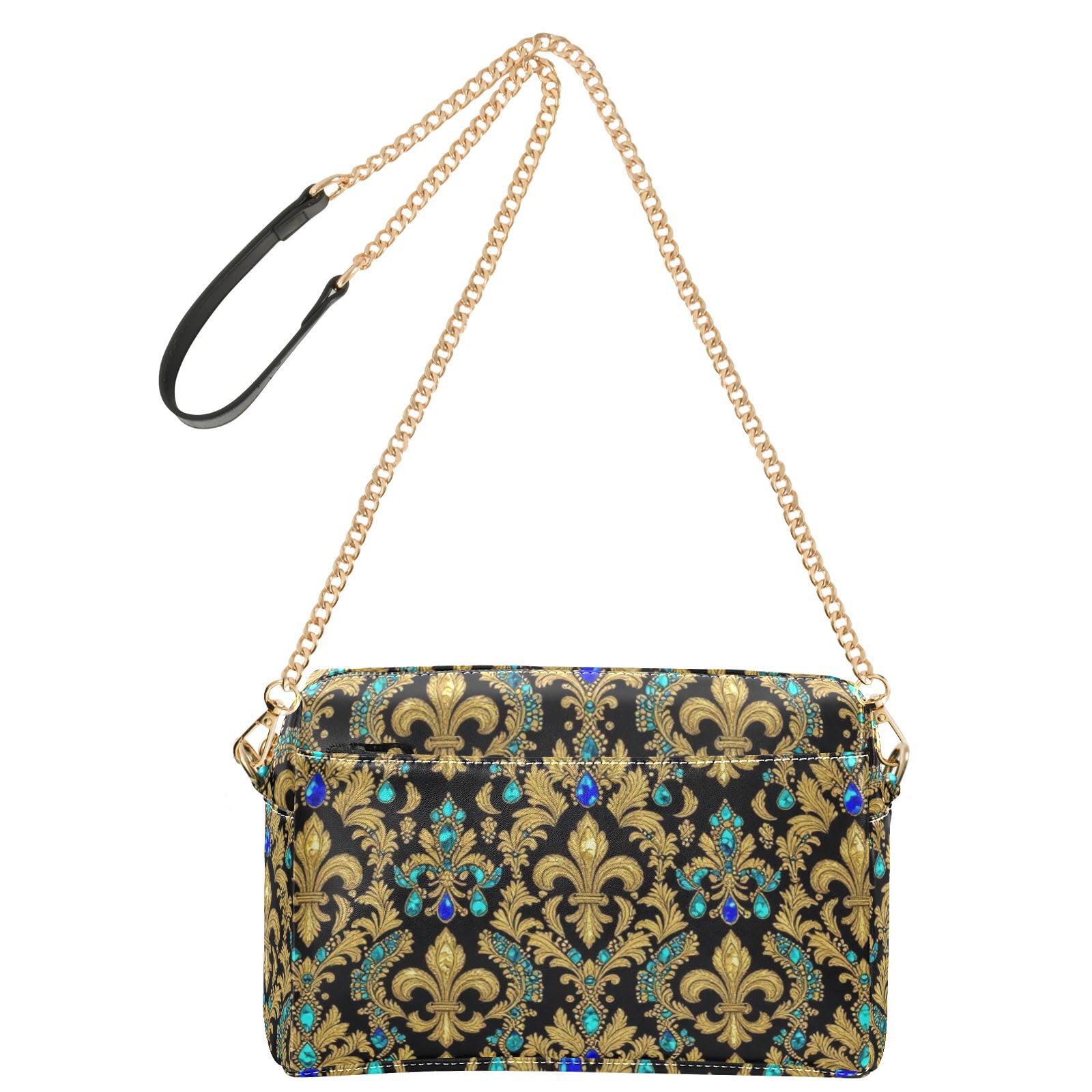 Bolso bandolera ligero con correa de cadena con capacidad de 2,5 L para