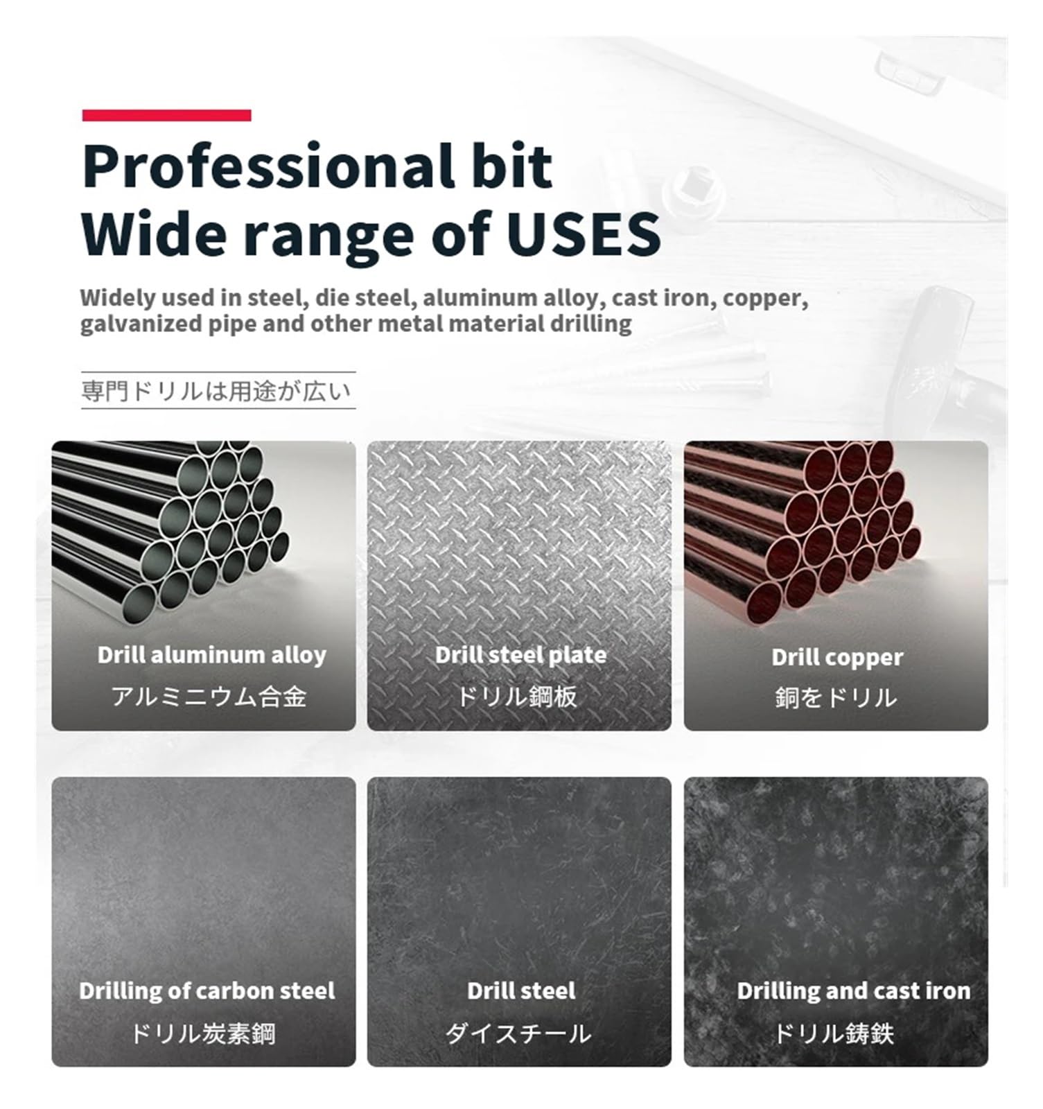 1 Stücke 7,1mm 7,2mm 7,3mm 7,4mm-9,9mm High Speed ​​Stee HSS H7 Maschine Reibahle Set Zylinderschaft Fräsen Chucking Cutter Werkzeug(9.7mm)