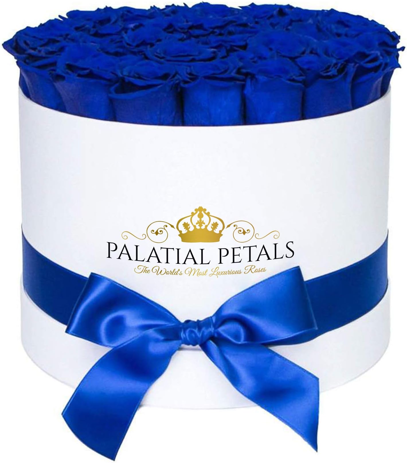 PALATIAL PETALS Luxury Roses That Last A Year | 365 Day Year-Long Lasting Roses | Preserved Forever Rose Arrangement Flower Box Bouquet | Birthday Gifts for Her Women Girlfriend Mom