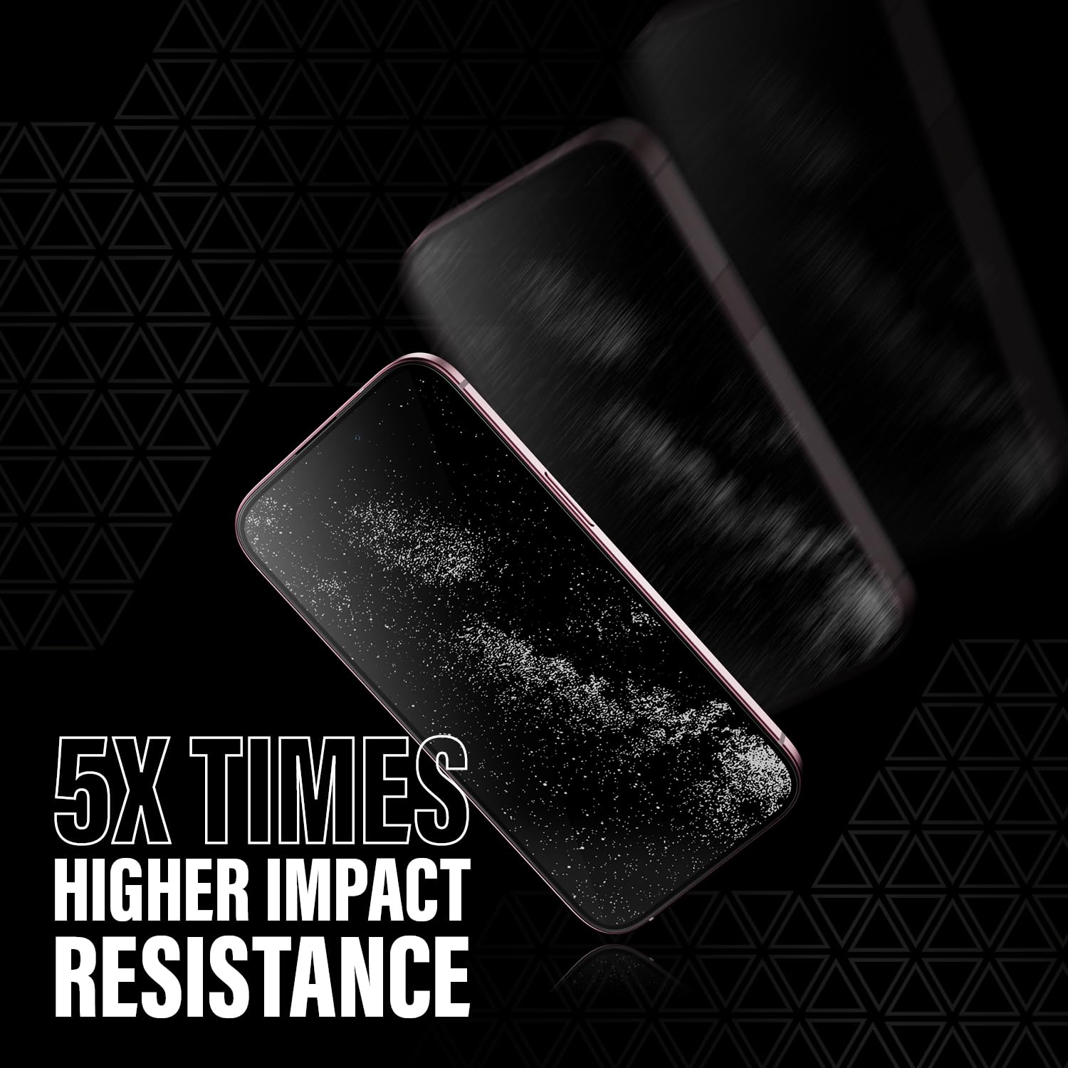 PanzerGlass™ Protezione dello schermo in vetro ceramica - Protezione dello schermo 5 volte più resistente, vetro Ohara con resistenza astronomica, facile installazione (I Phone15)