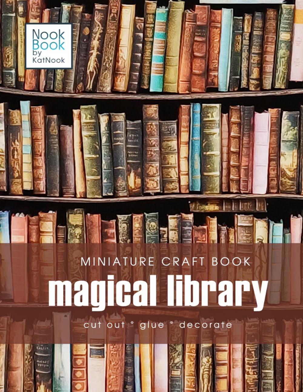 Magical library: Miniature craft book