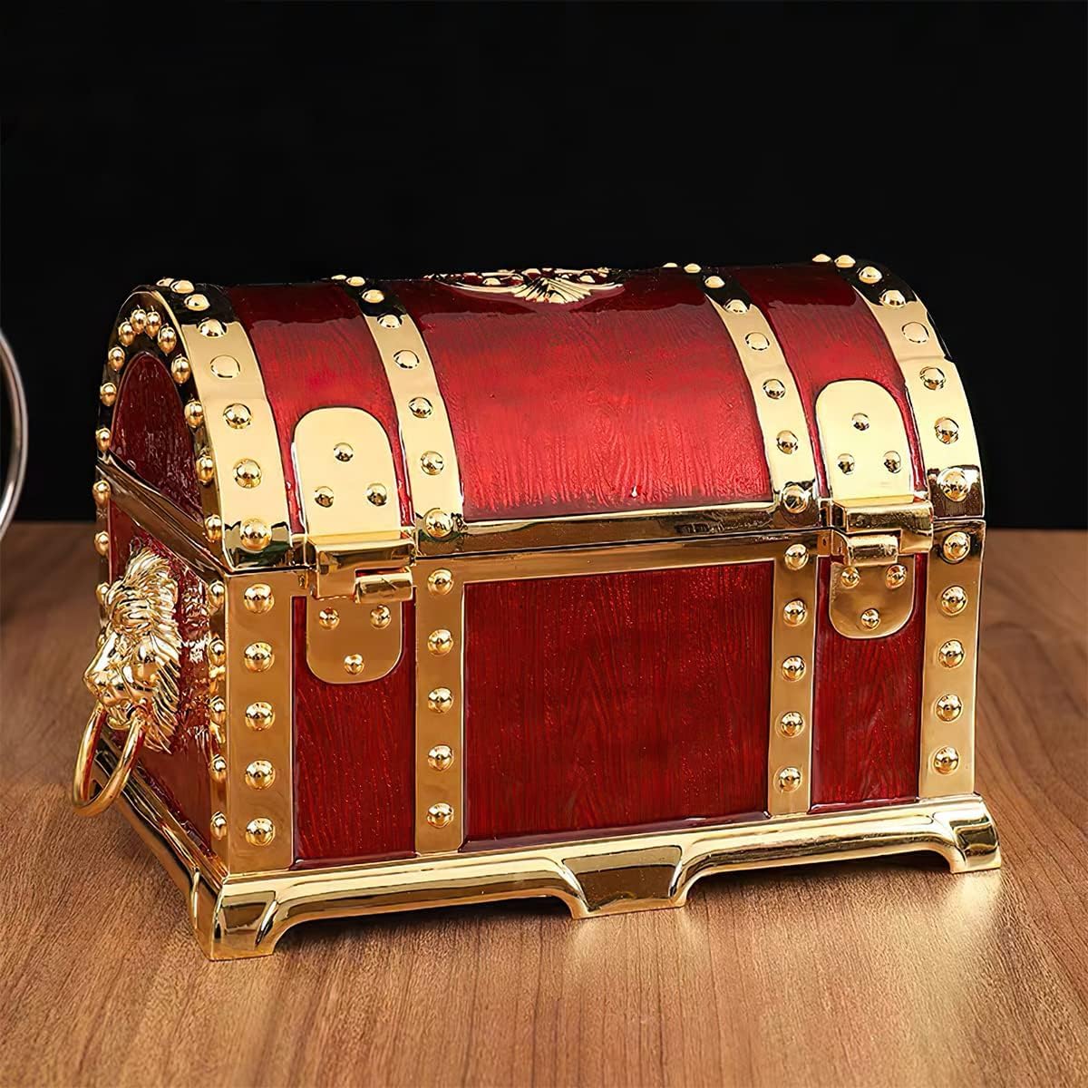 す*♬様 稀少イギリスアンティーク　赤いサテンアクセサリーボックス Victorian Box アンティーク雑貨