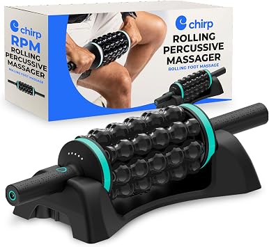 Chirp RPM Rolling Percussive Massager, Deep Tissue Muscle & Back Roller