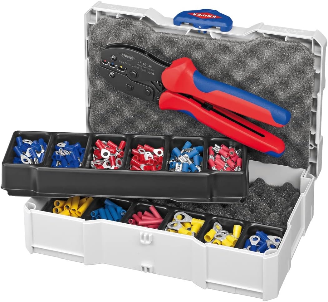 Knipex 97 90 21 Crimp Assortments with crimping Pliers