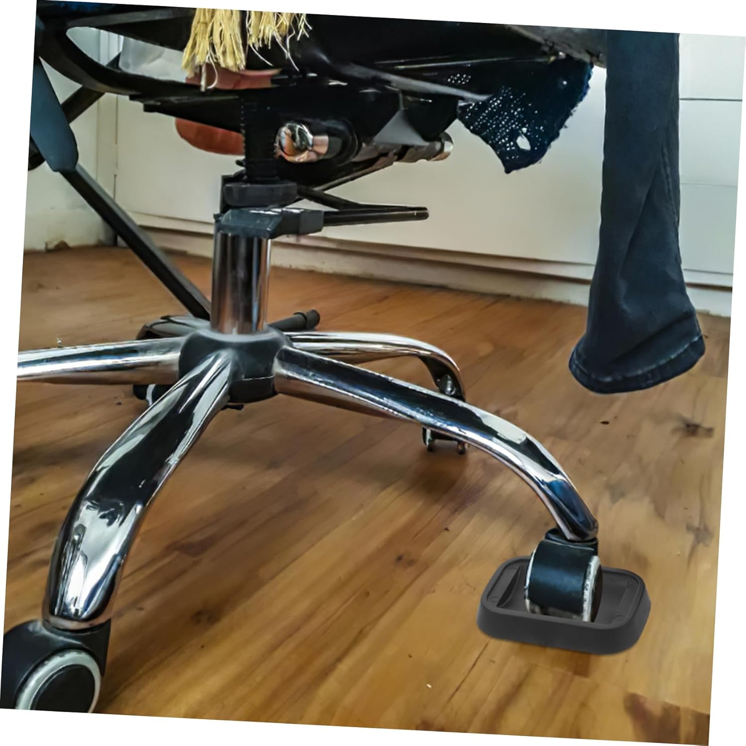 6pcs Furniture Caster Cups Chair Wheel Protectors Carpet Floor Protectors for Noise Reduction Furniture Coasters