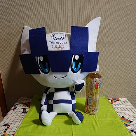 Amazon ミライトワ ギガジャンボぬいぐるみ 東京オリンピックマスコットプライズ ぬいぐるみ おもちゃ