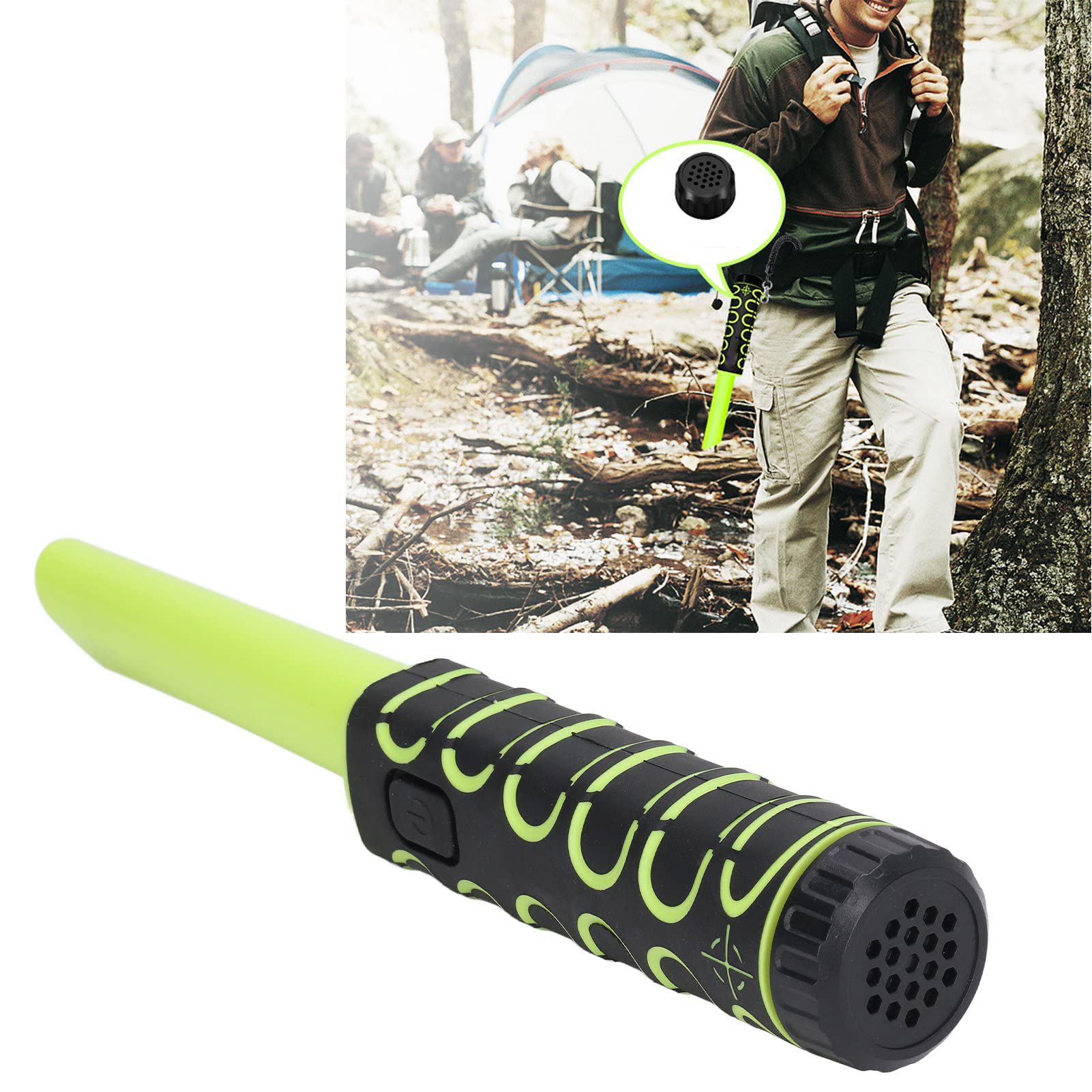 HXGLPSNG Metal Detector Subacqueo Pinpointer, Mini Palmare Pinpointer Sonda Impulso Induzione Con LED E Indicatore Di Alimentazione, Per Adulti E Bambini Divertimento Nella Caccia Al Tesoro - 5