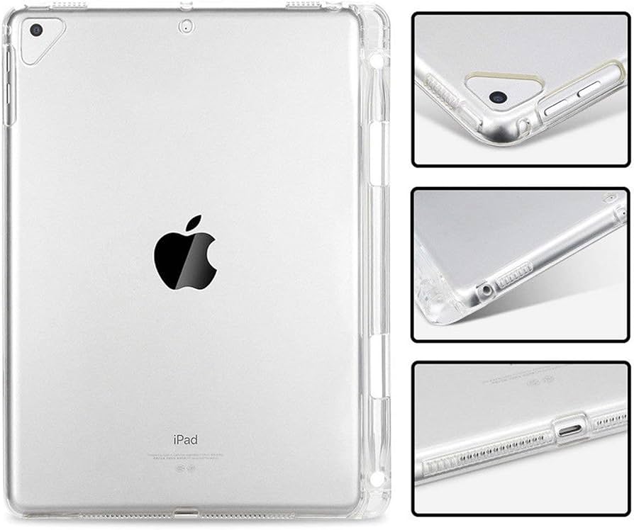 Amazon.com: Arlgseln Soft TPU Clear iPad Pro 10.2 Case with Apple